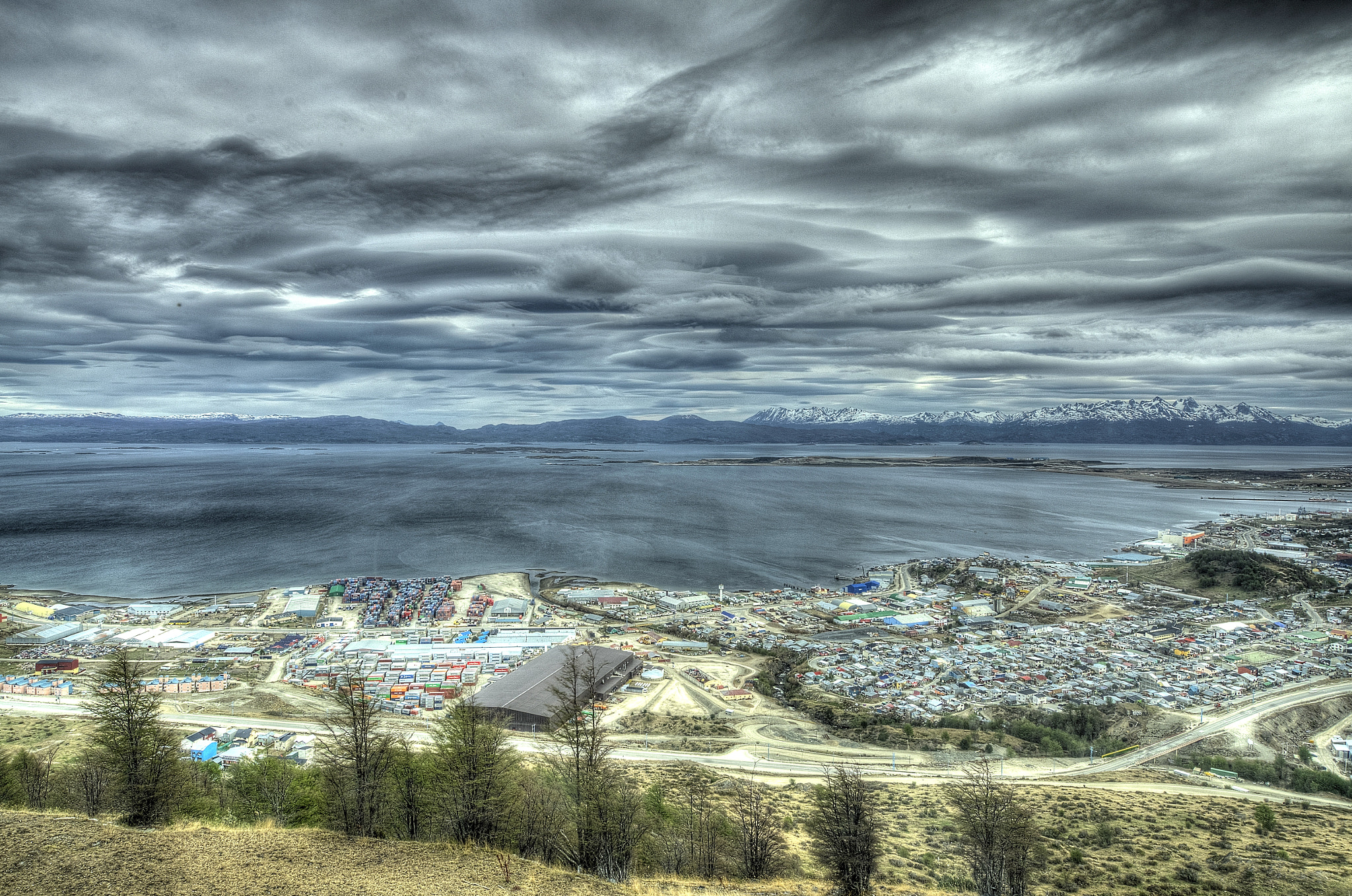 Nikon D7000 + Tokina AT-X 11-20 F2.8 PRO DX (AF 11-20mm f/2.8) sample photo. View of the beagle channel from ushuaia photography