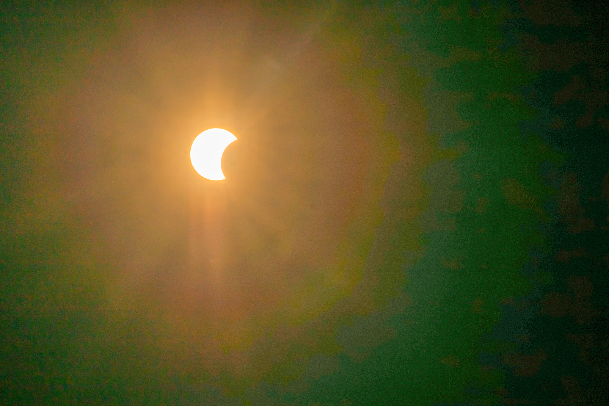 Nikon D800 sample photo. Solar eclipse 01 photography