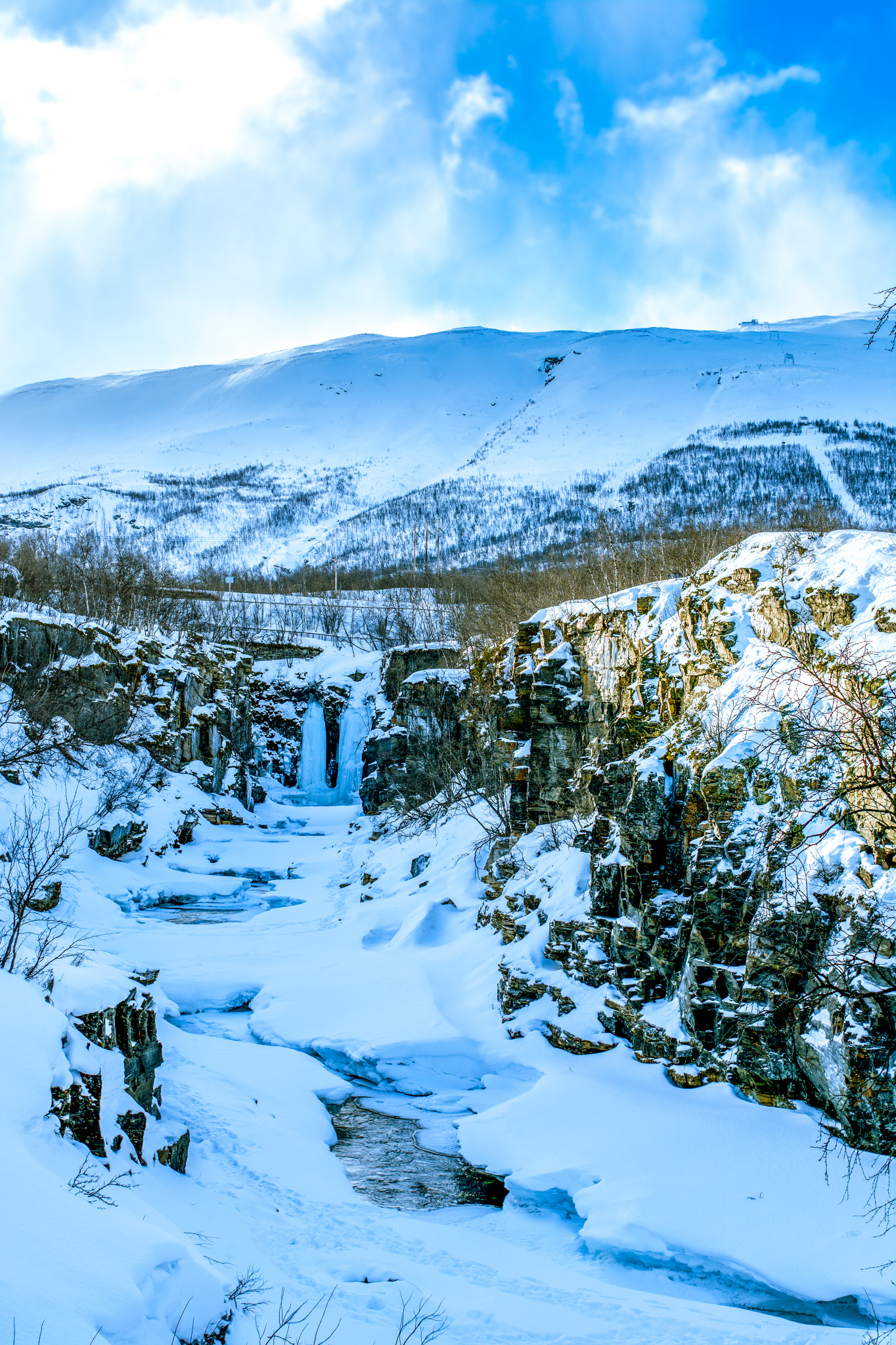 Nikon D7100 + Sigma 35mm F1.4 DG HSM Art sample photo. Abisko national park photography