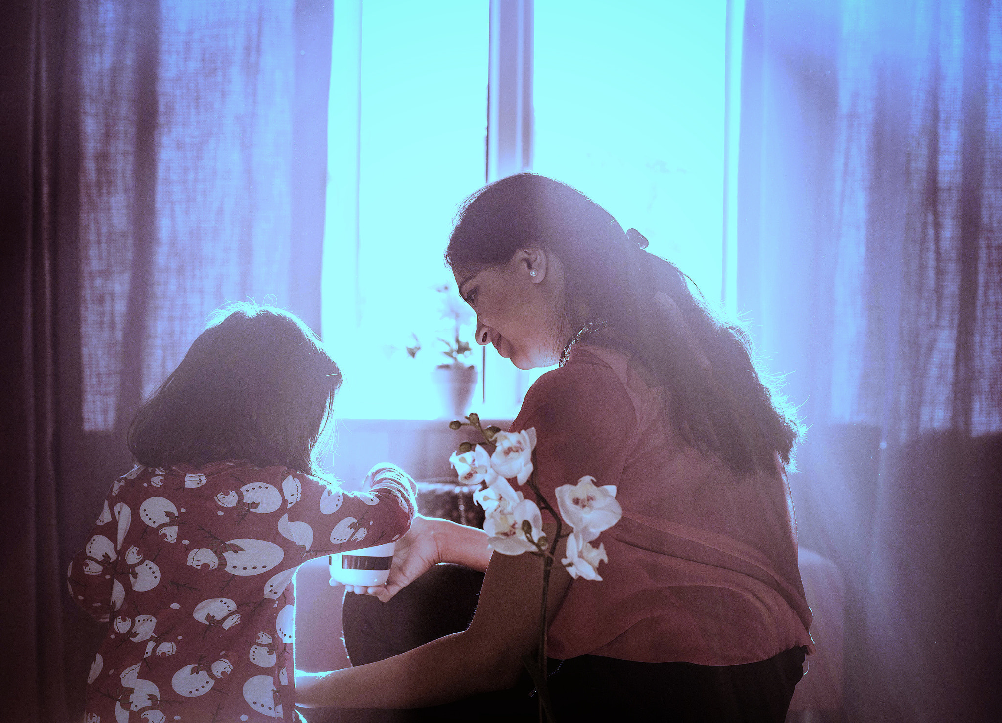 Canon EOS 5DS R sample photo. Supper with little one photography