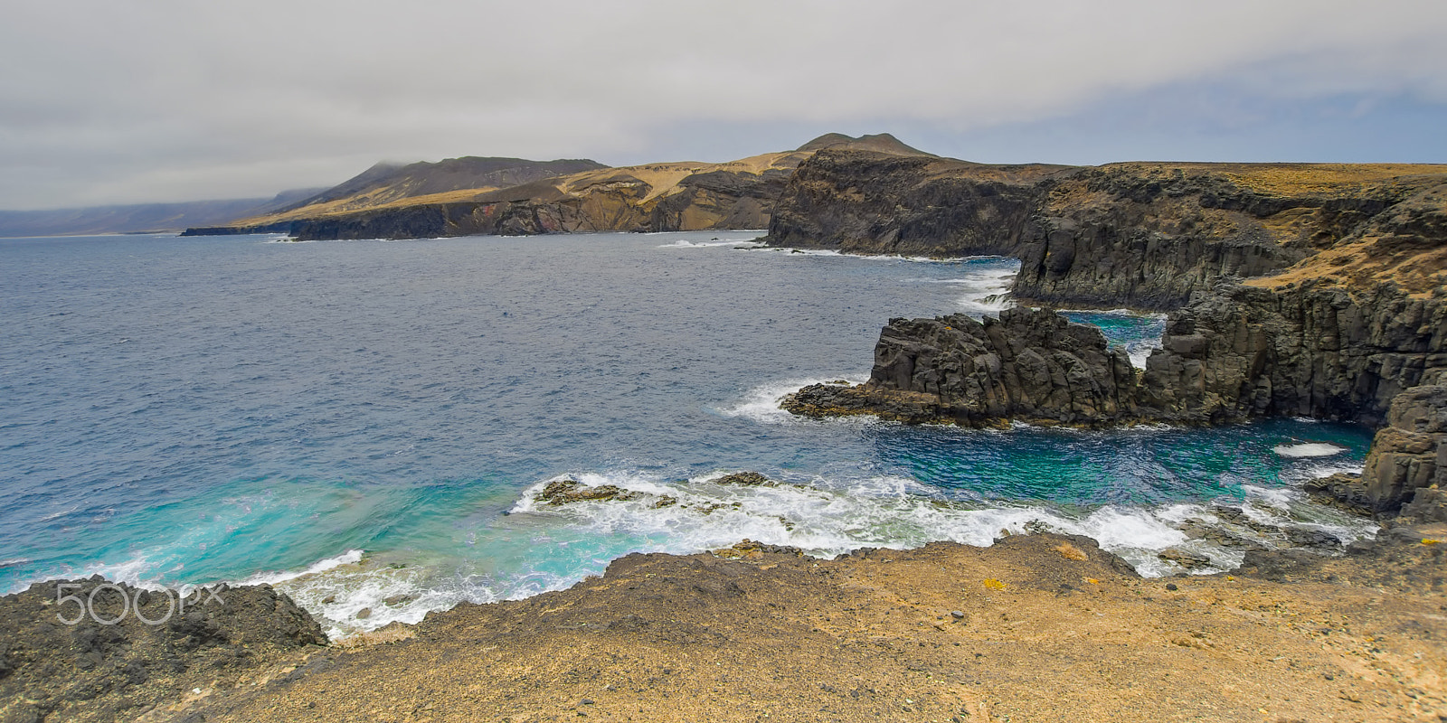 Sigma 70-200mm F2.8 EX DG Macro HSM II sample photo. Fuerteventura west coast photography