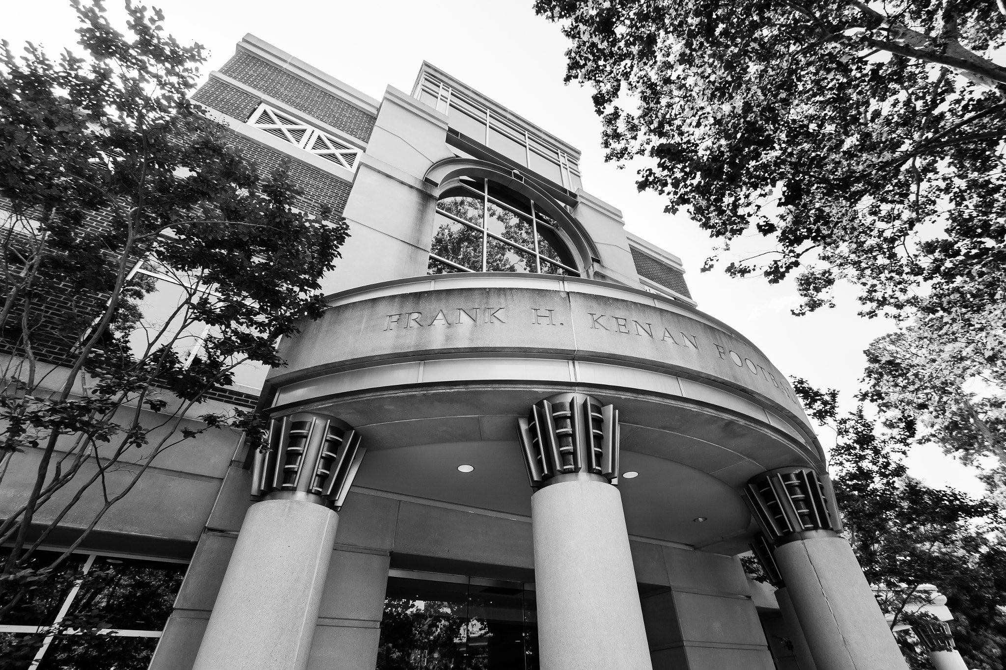 Canon EF-S 10-22mm F3.5-4.5 USM sample photo. Kenan memorial stadium at unc-chapel hill photography