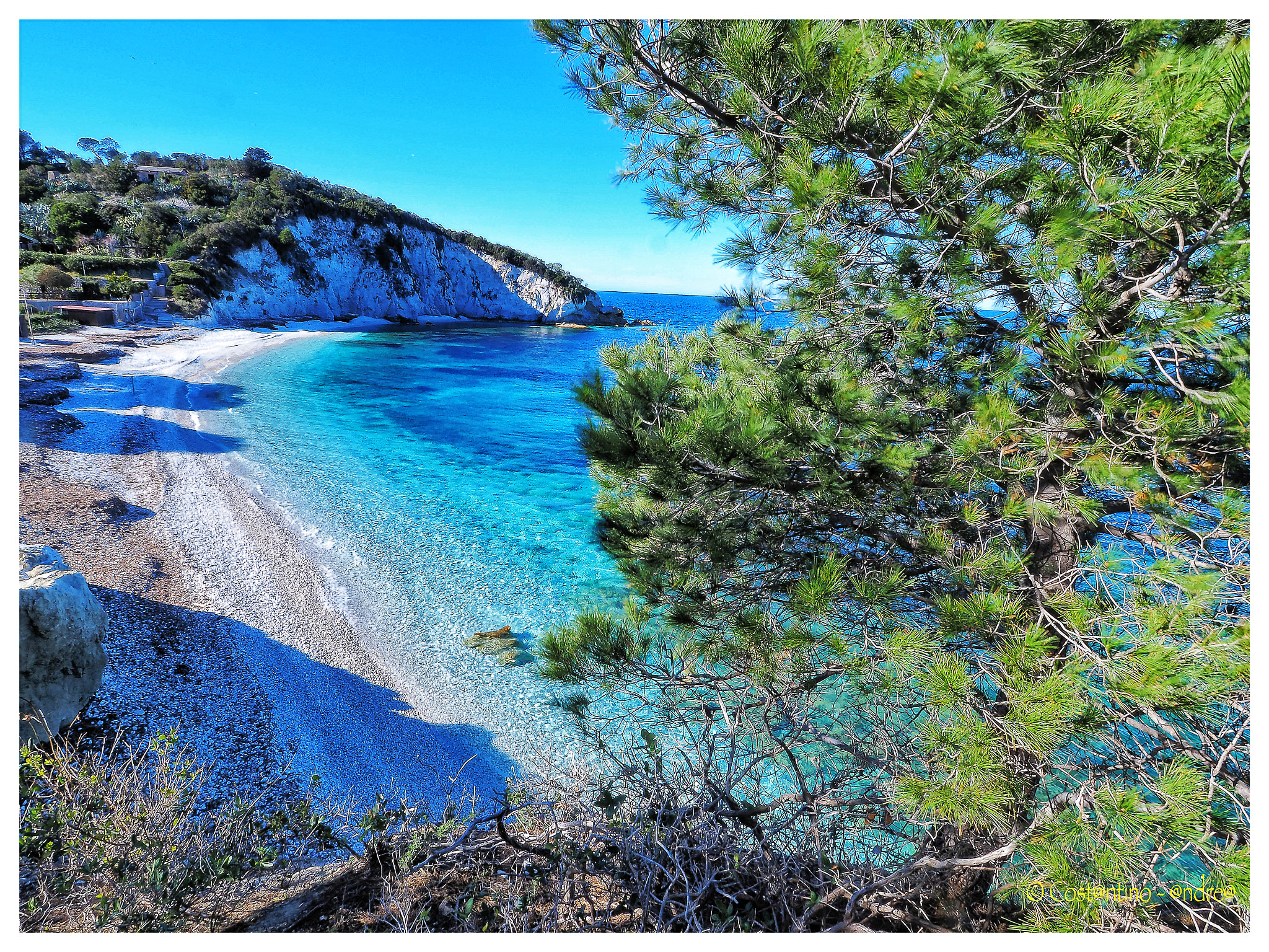 OLYMPUS M.9-18mm F4.0-5.6 sample photo. Un angolo caratteristico dell'isola d'elba: la spiaggia della padulella photography