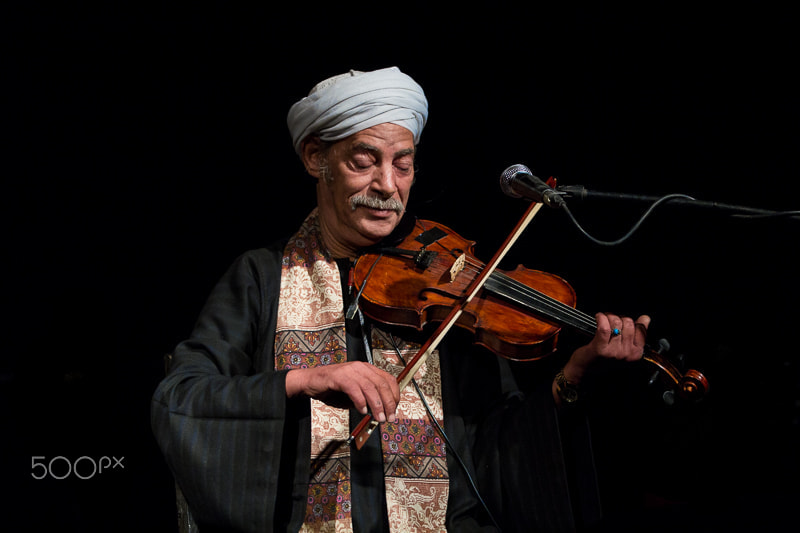 Canon EF 70-200mm F2.8L IS II USM sample photo. Violin player photography