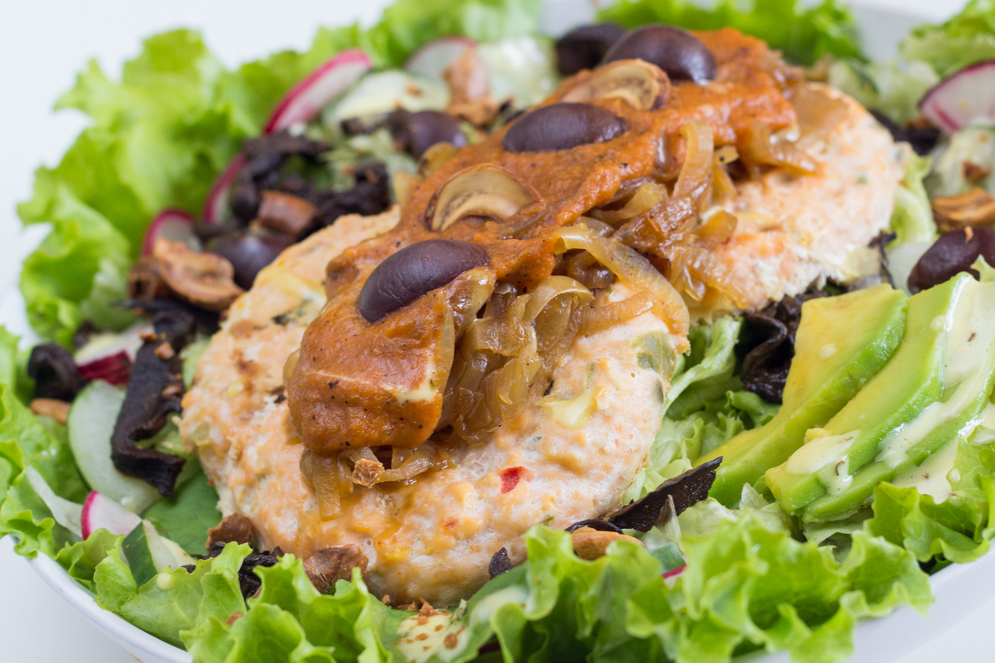 Canon EF 50mm F1.8 II sample photo. Super salad photography