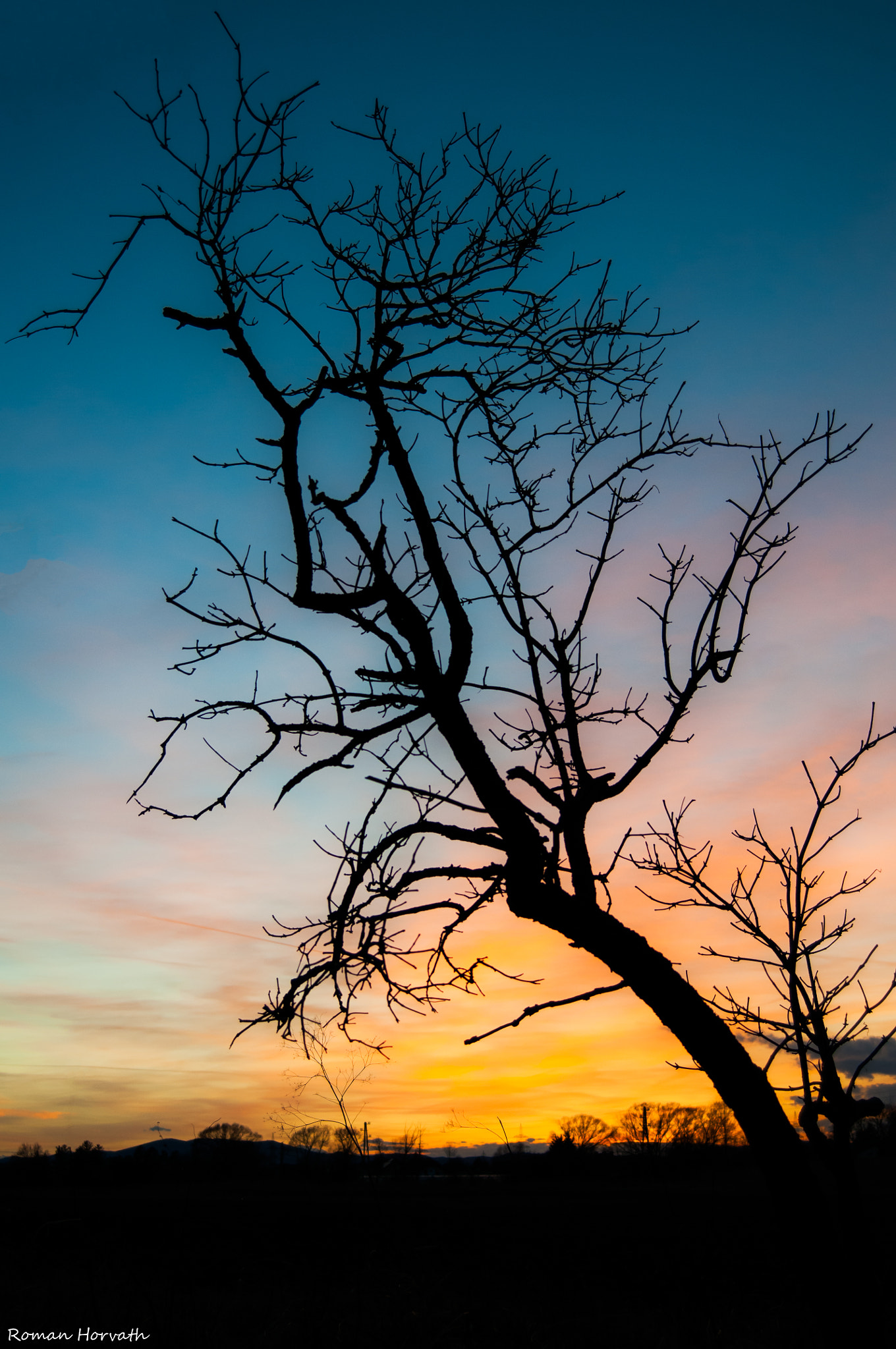 Nikon D300 + AF Zoom-Nikkor 28-70mm f/3.5-4.5D sample photo. Simple sunset photography