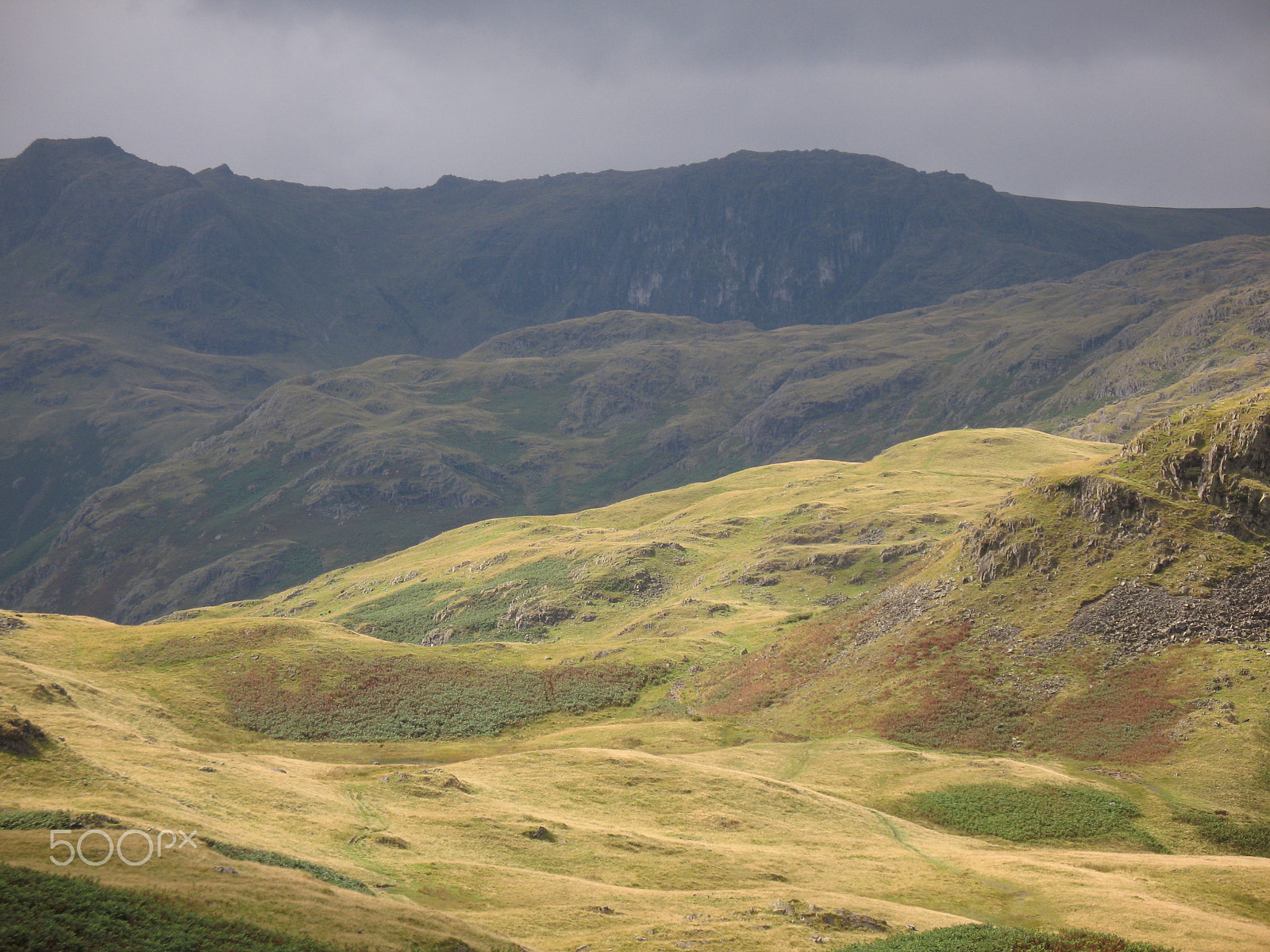 Canon POWERSHOT A640 sample photo. A dodgy day in the lake district photography