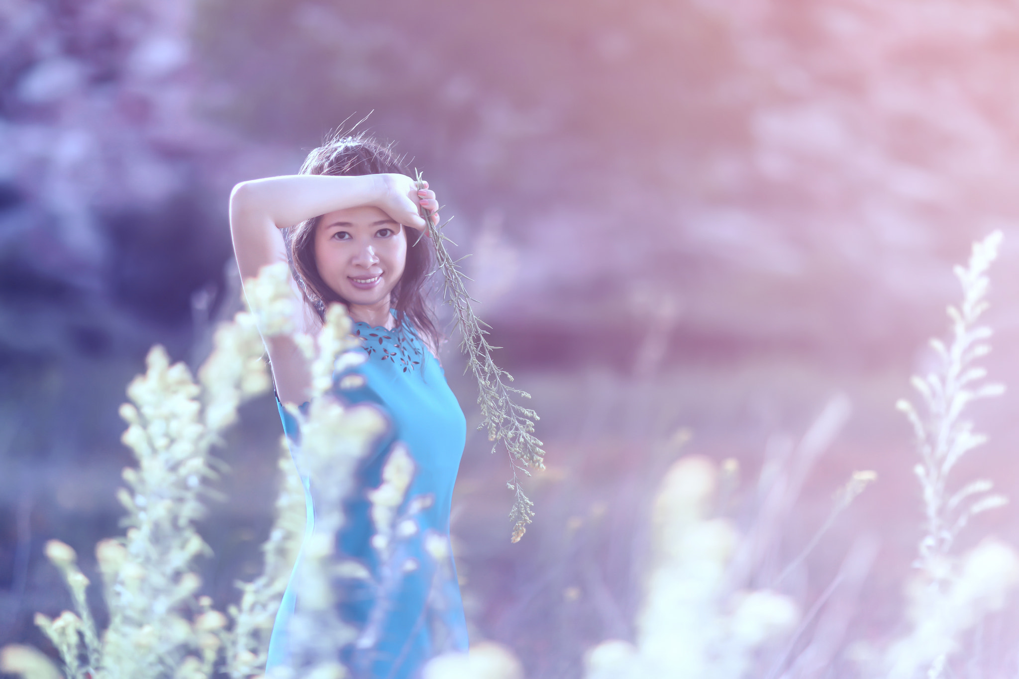 Canon EF 85mm F1.2L II USM sample photo. 蓝色妖姬 photography