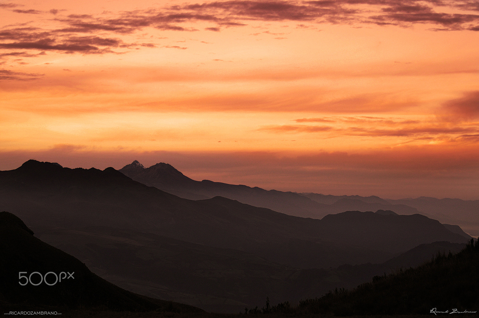 Nikon D300 sample photo. Andean trek photography