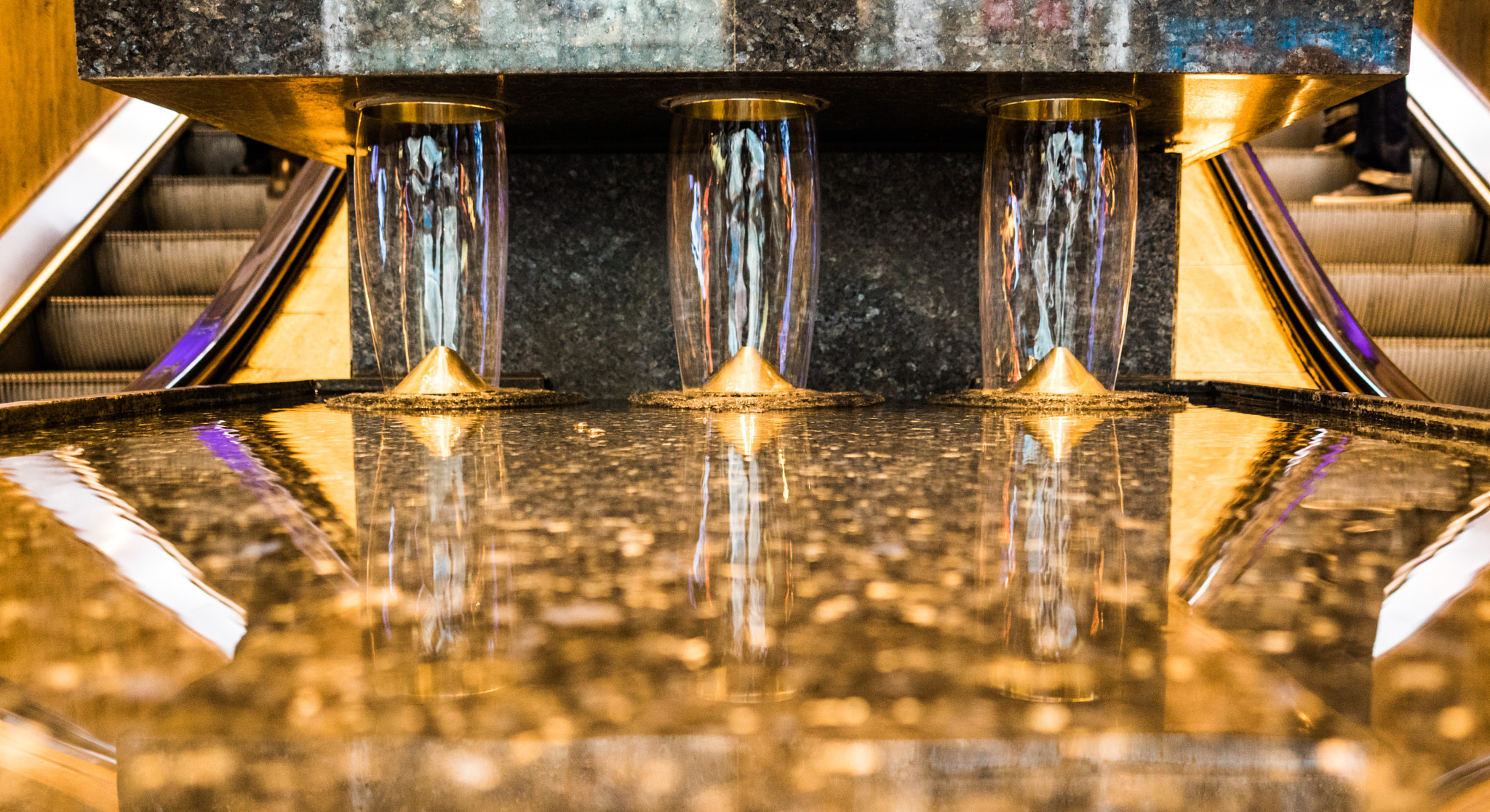 Sony a7R + Sony FE 24-240mm F3.5-6.3 OSS sample photo. Fountain & stairs photography