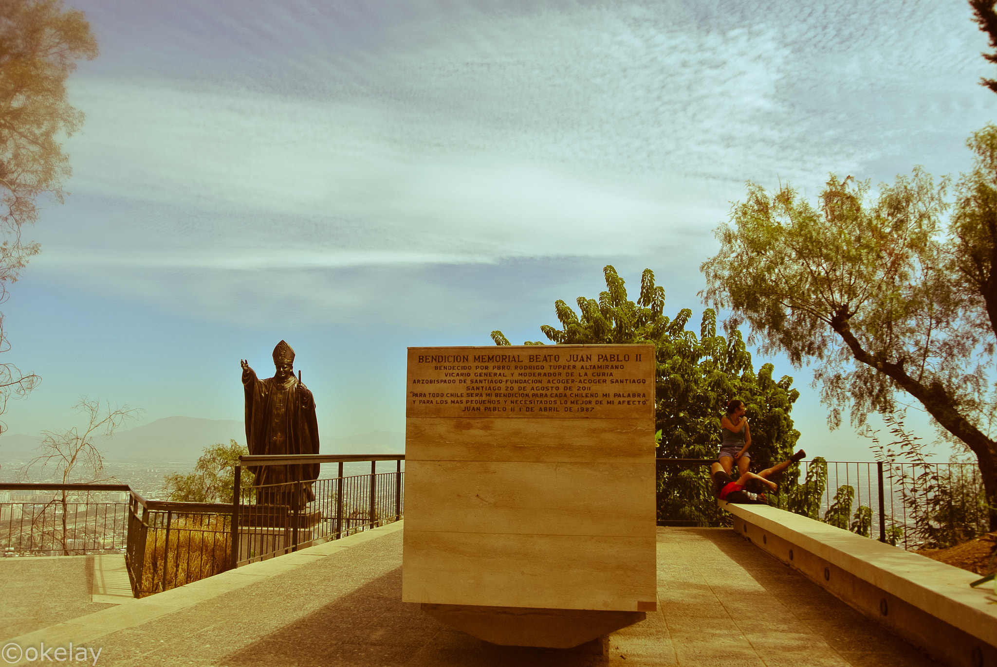 Nikon 1 Nikkor VR 10-30mm F3.5-5.6 sample photo. Pope statue photography