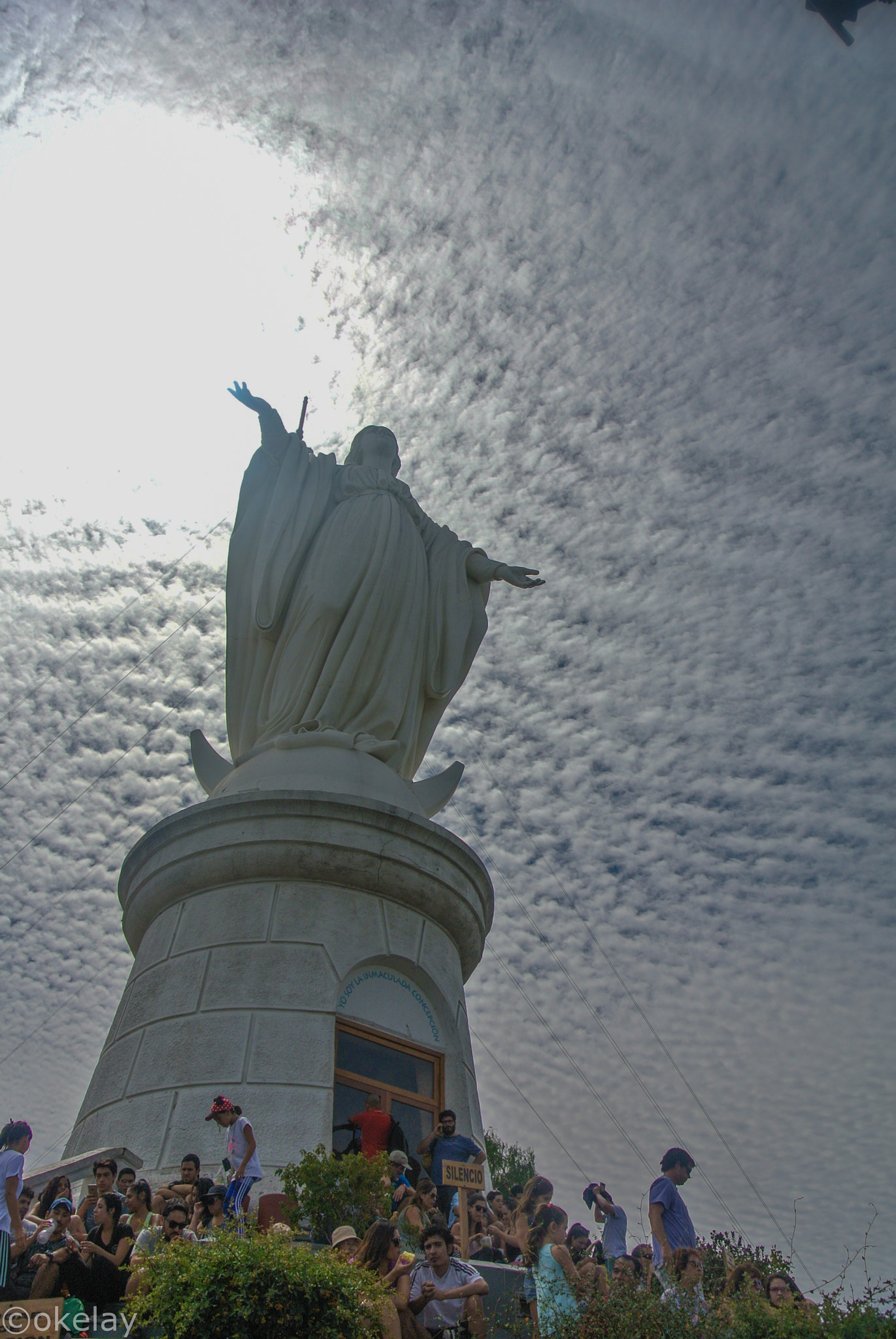 Nikon 1 Nikkor VR 10-30mm F3.5-5.6 sample photo. Virgin statue photography