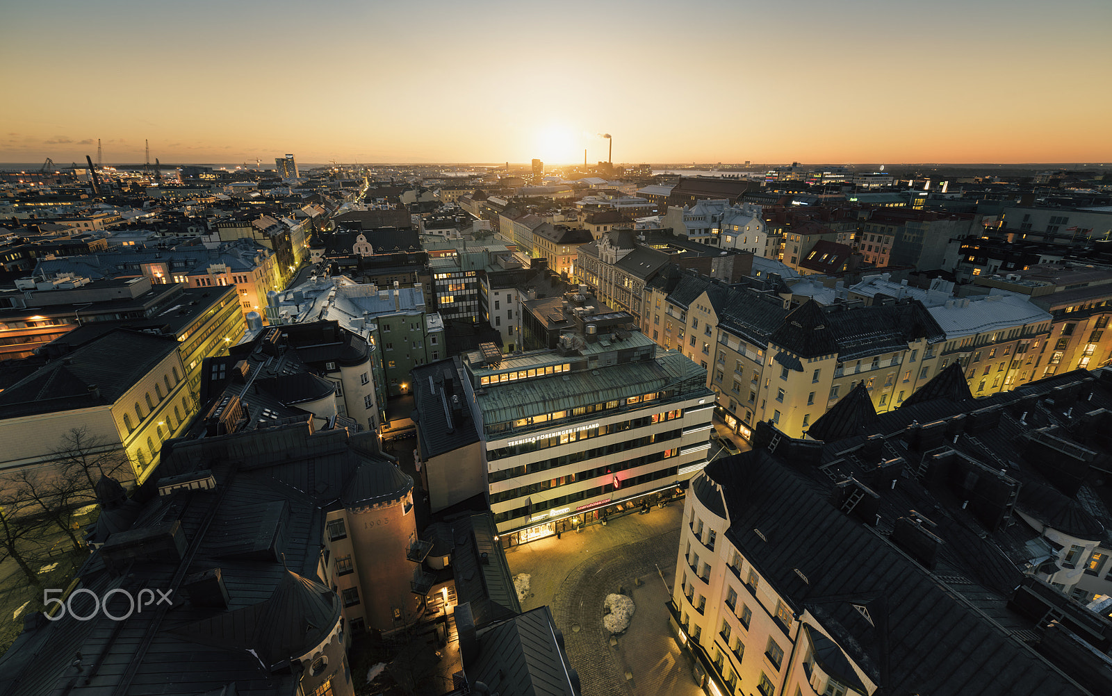 Samyang 14mm F2.8 ED AS IF UMC sample photo. Helsinki skyline photography