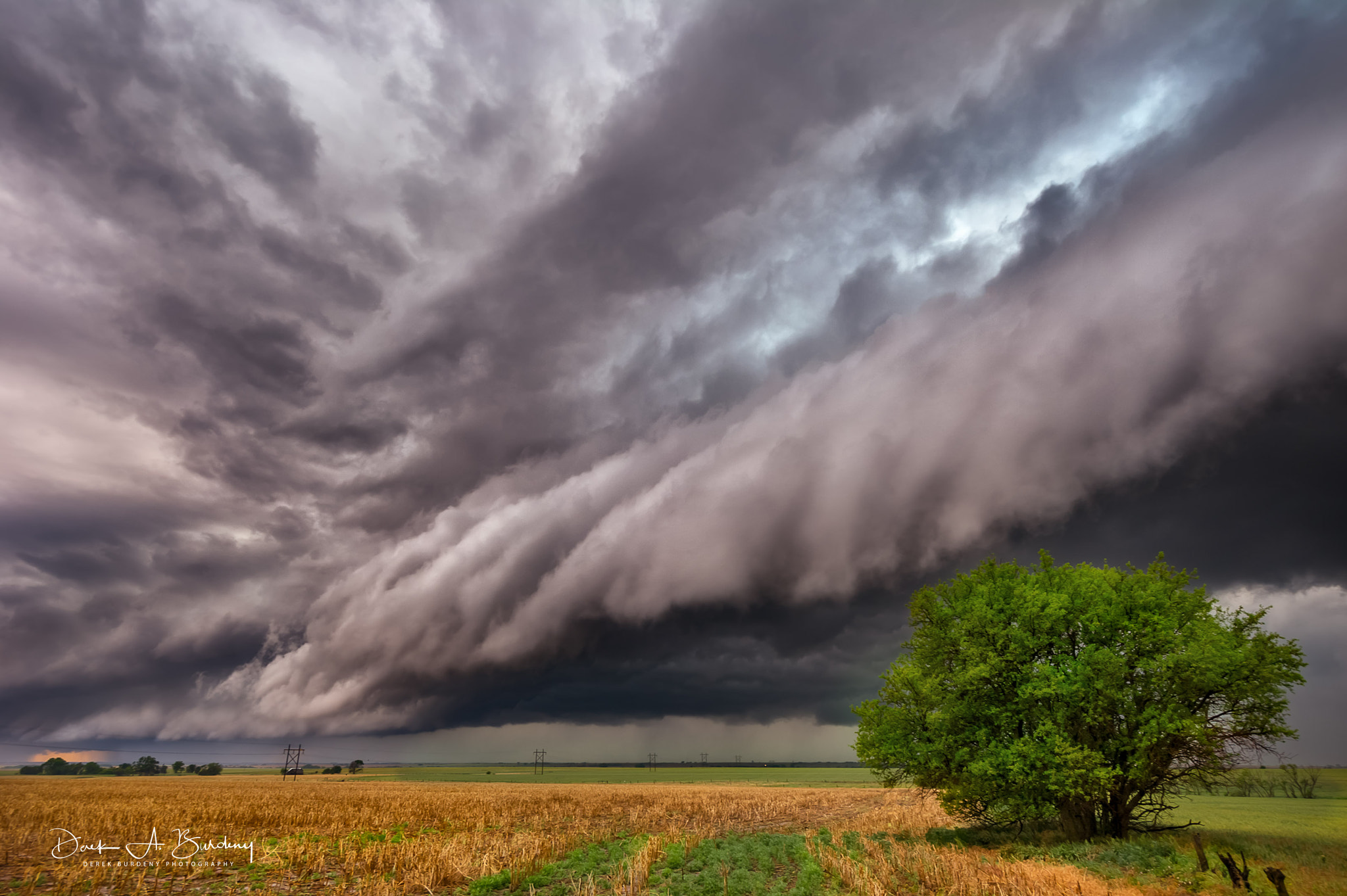 Nikon D3S sample photo. Shelf cloud photography