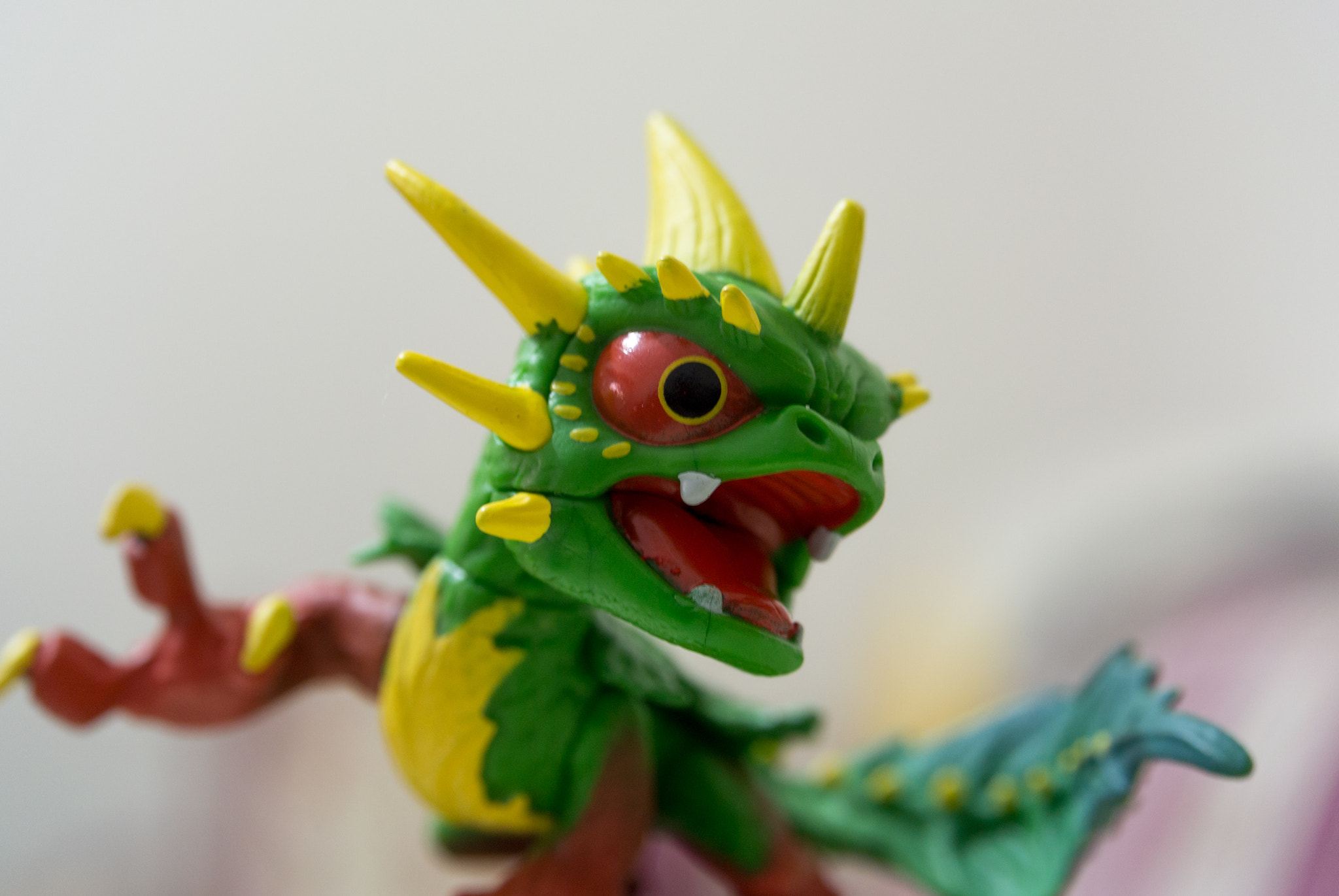 Nikon 1 Nikkor VR 30-110mm F3.8-5.6 sample photo. Skylanders figurine macro photography