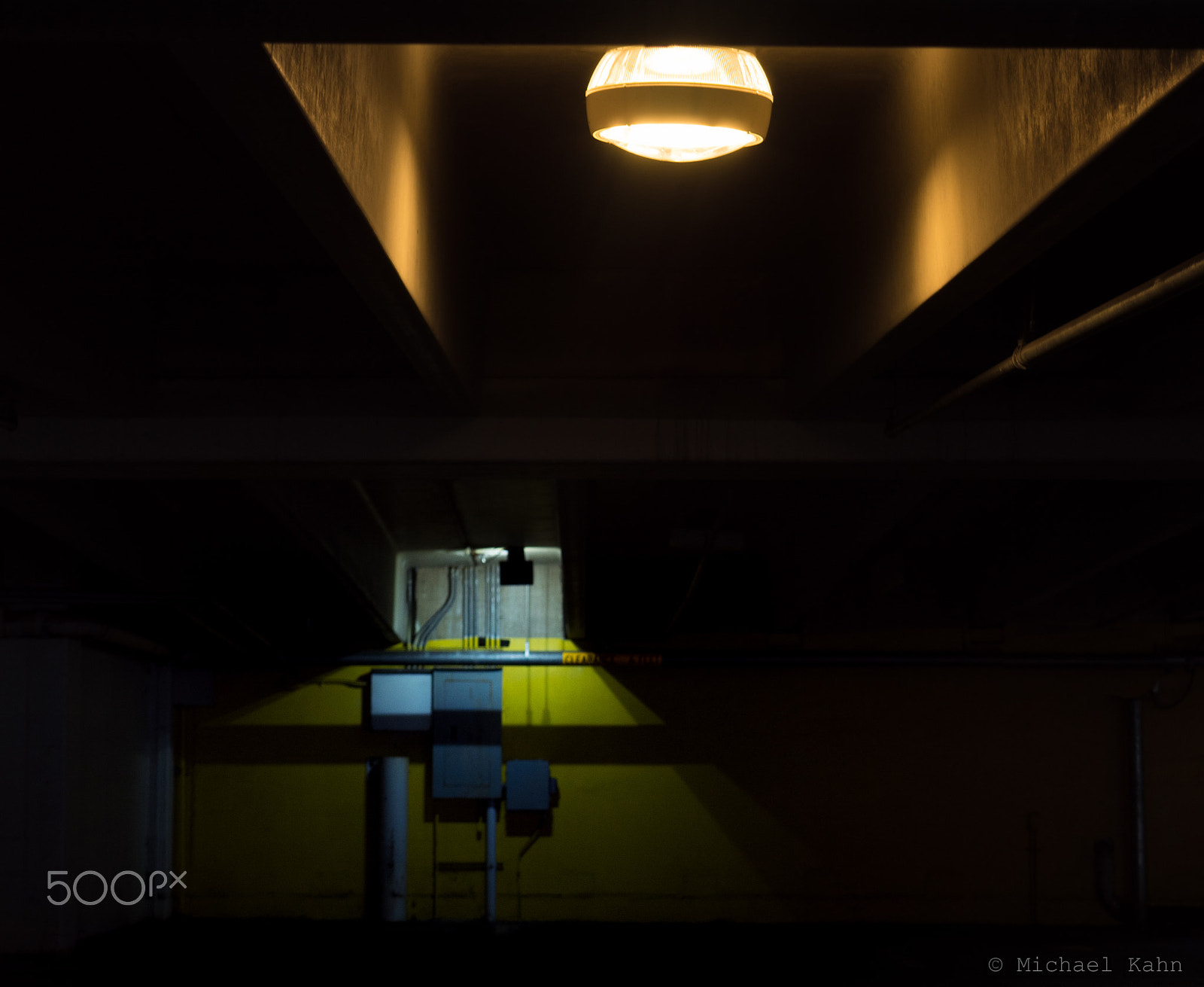 Panasonic Lumix DMC-GH4 sample photo. Parking garage photography