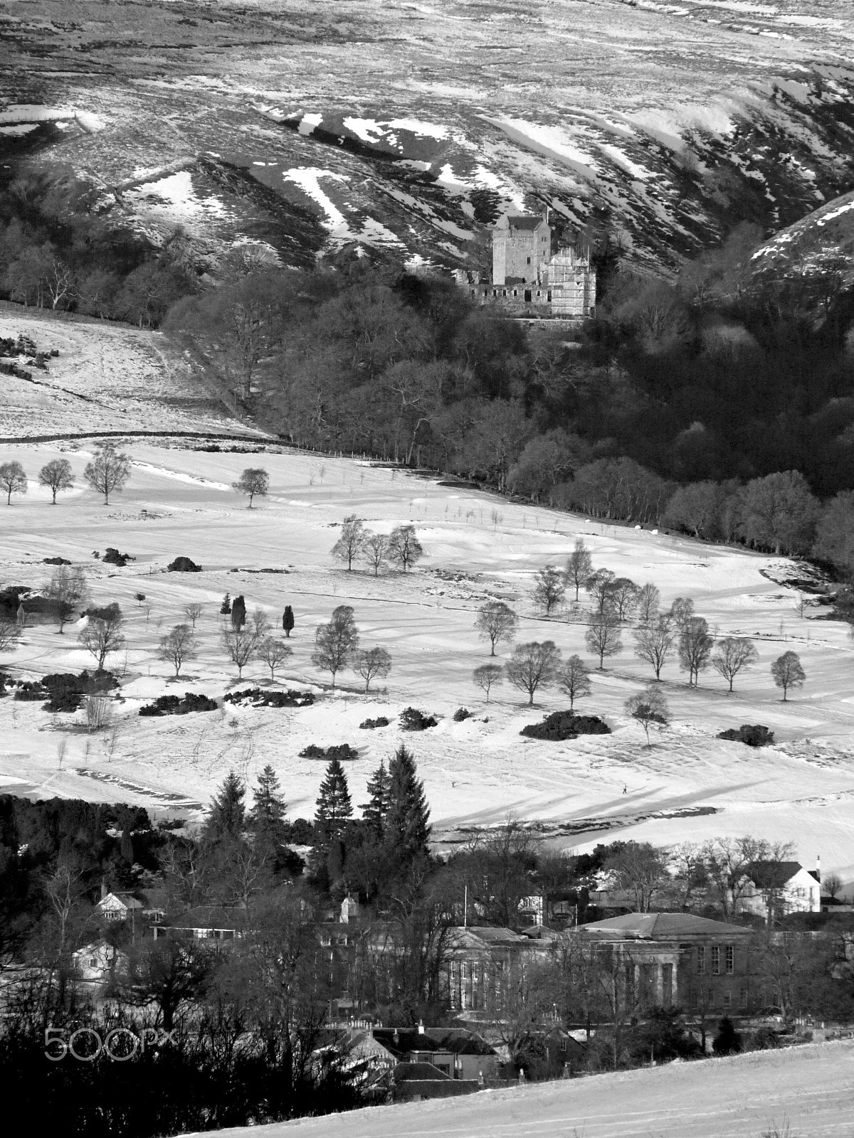 Panasonic Lumix G Vario 45-200mm F4-5.6 OIS sample photo. Castle campbell photography