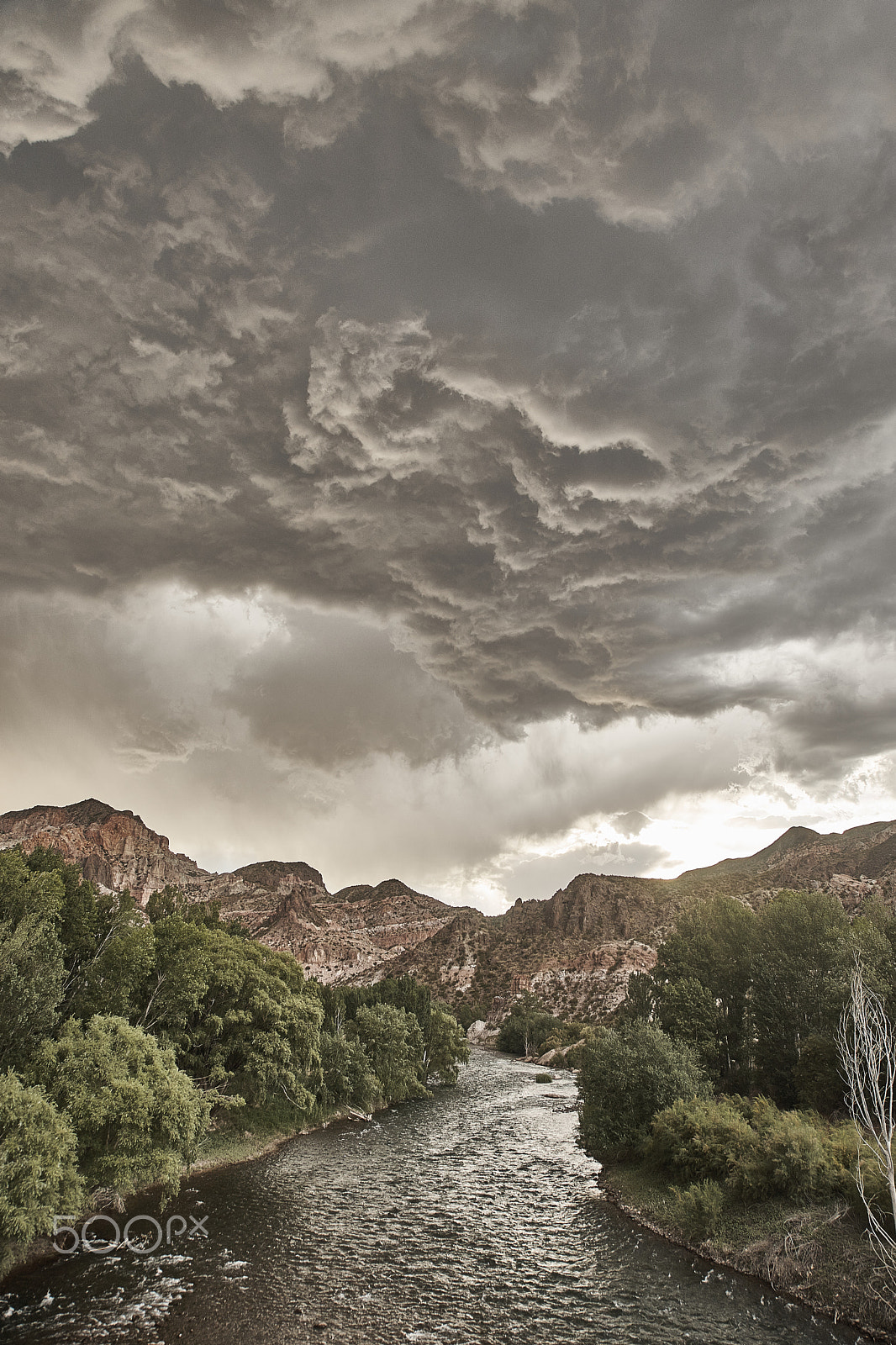 Sony a7 + Sony DT 50mm F1.8 SAM sample photo. Tormenta sobre el atuel photography