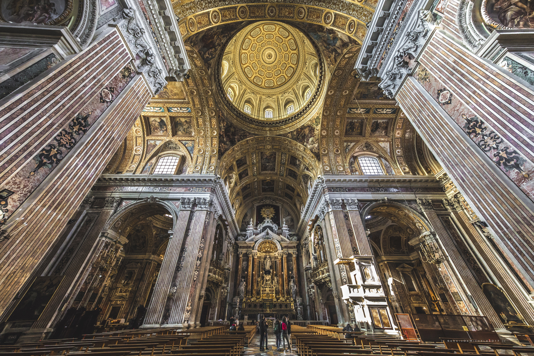 Canon EF 17-40mm F4L USM sample photo. Chiesa del gesù nuovo | naples | italy photography