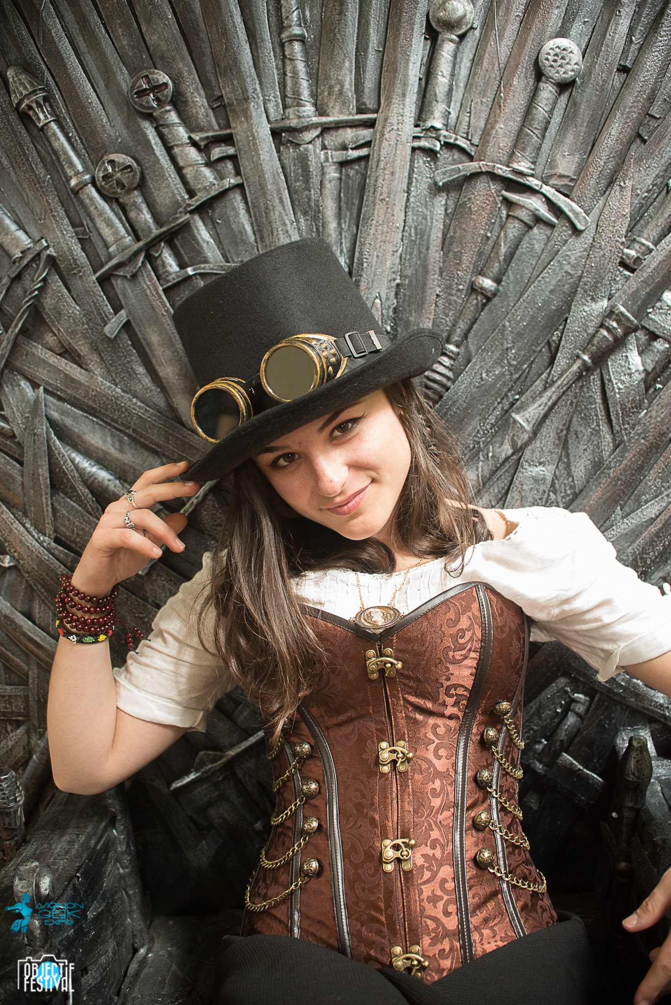 Nikon D750 + Nikon AF-S DX Nikkor 35mm F1.8G sample photo. Steampunk_avignongeekexpo photography