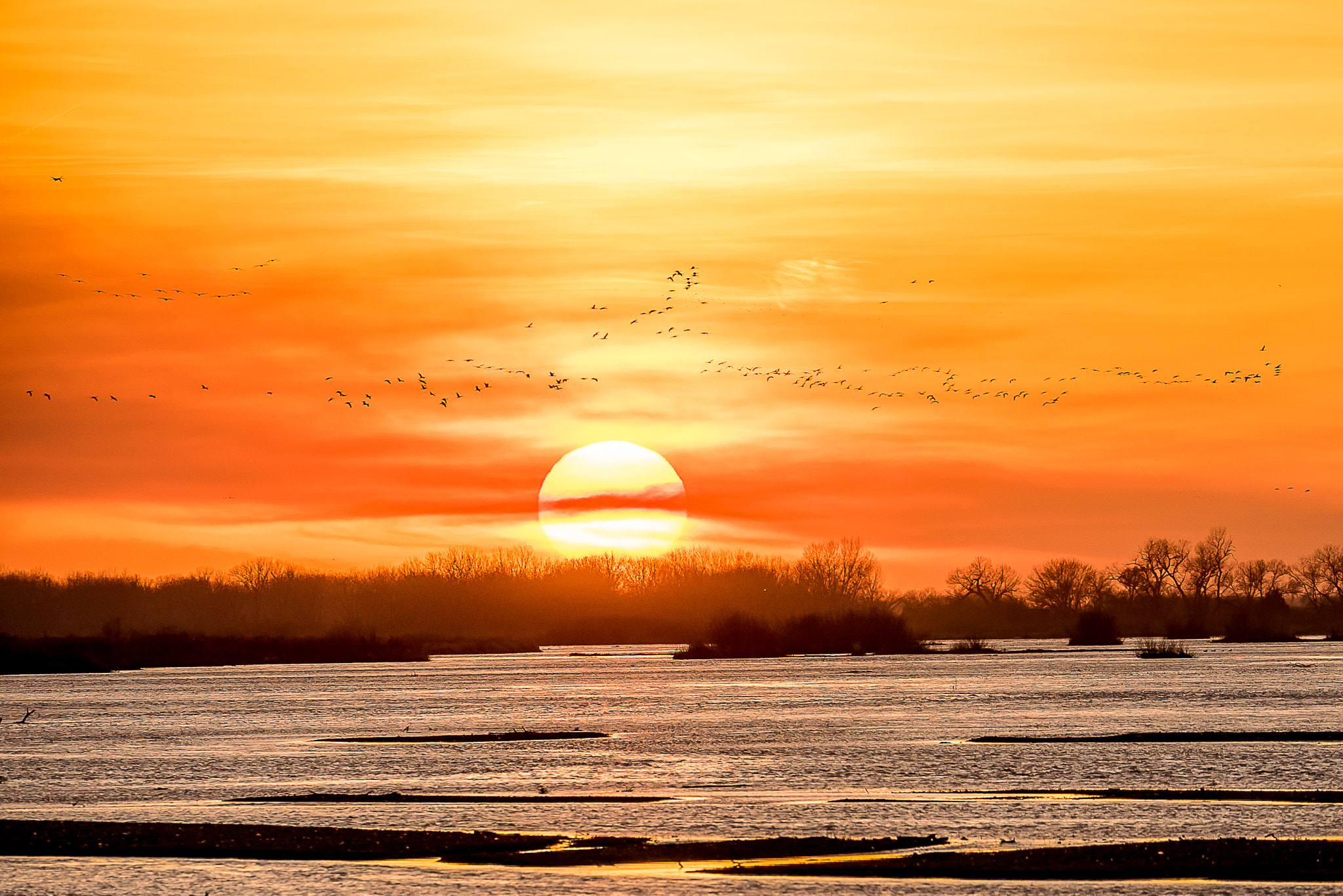 Sony a7 + Sony FE 70-200mm F4 G OSS sample photo. Nebraska sunset photography