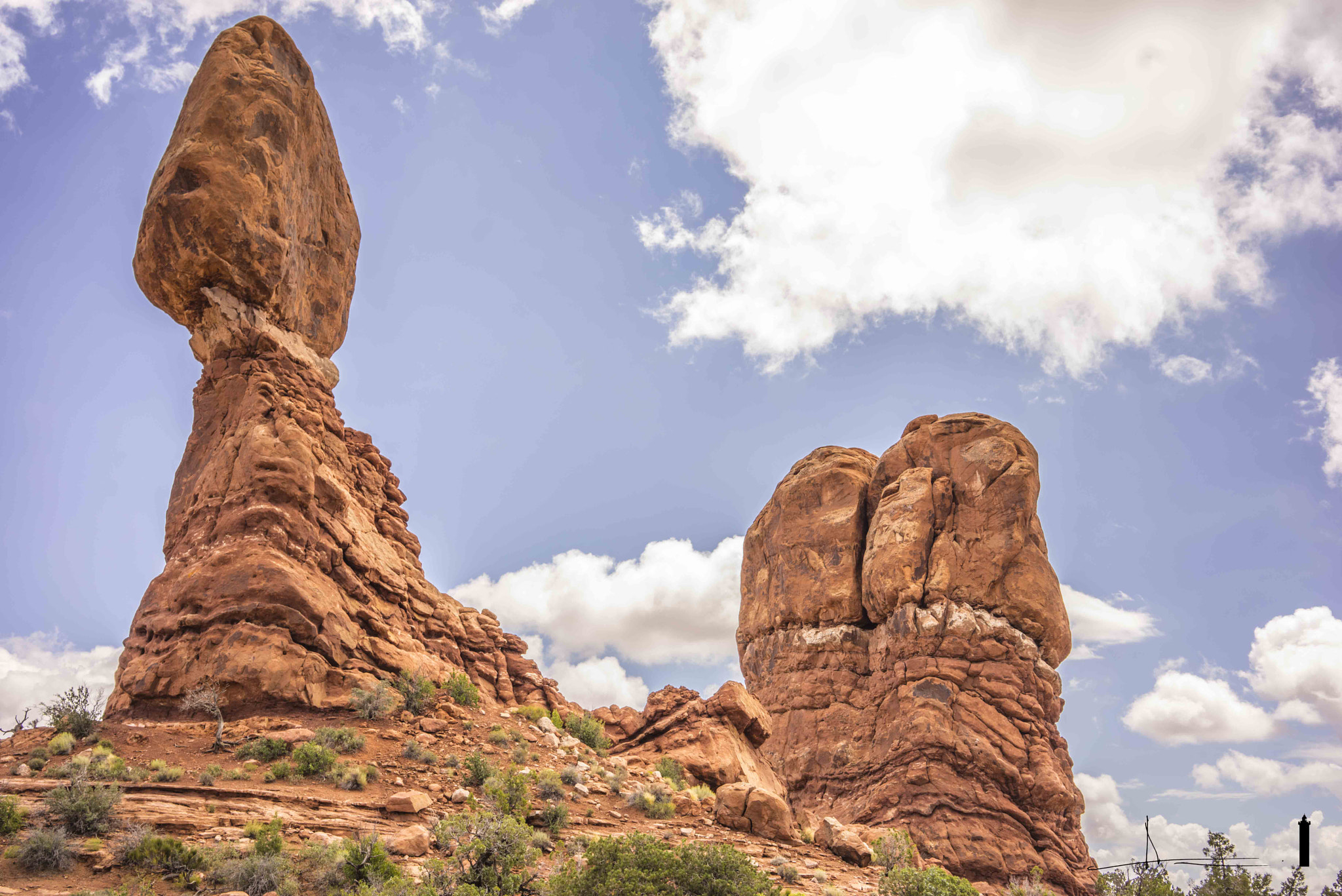 Sony a7R sample photo. Balancing rocks of moab utah (ref: 73-moab-157) photography