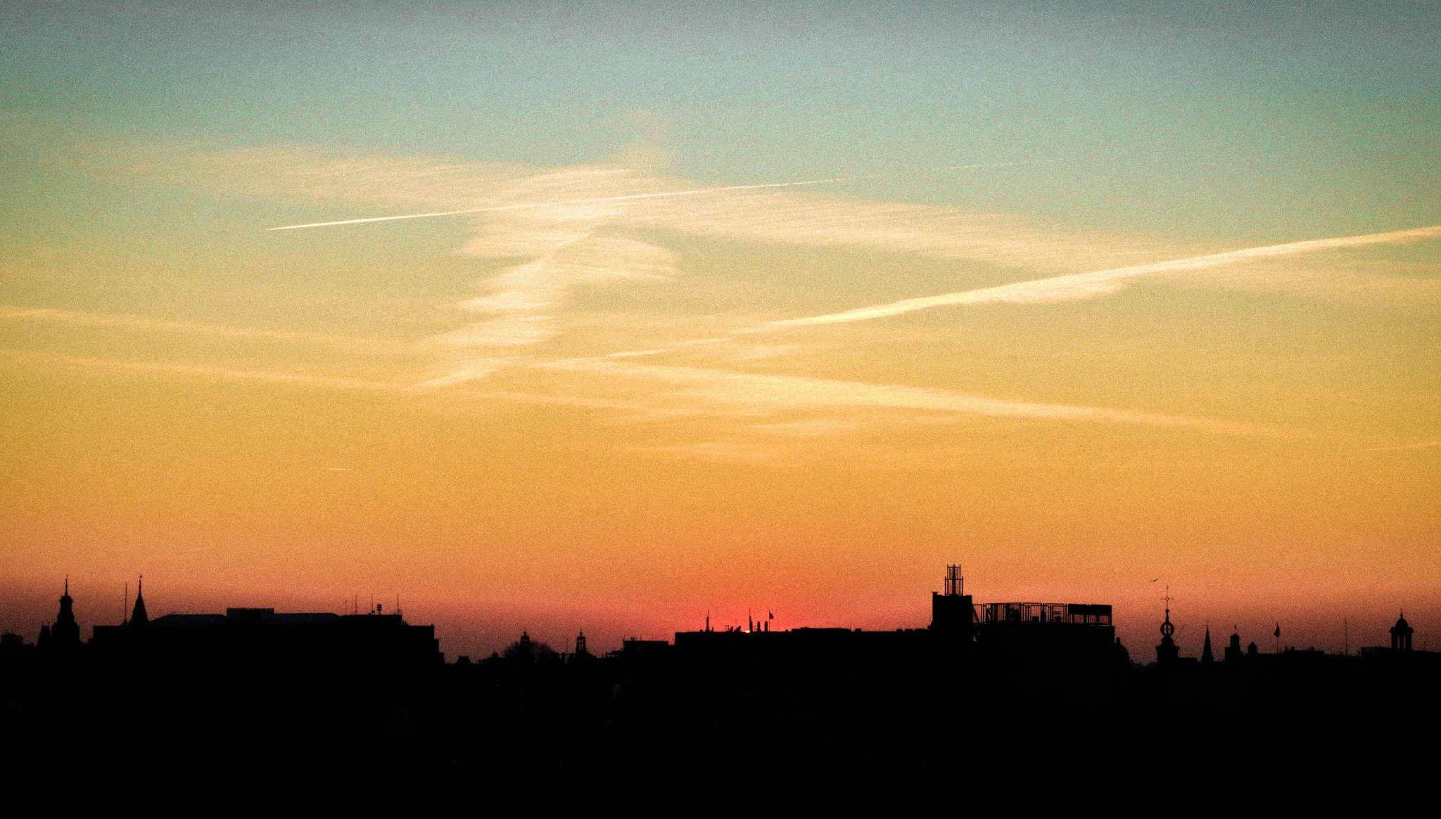 Canon EOS 760D (EOS Rebel T6s / EOS 8000D) sample photo. Sunset in amsterdam photography