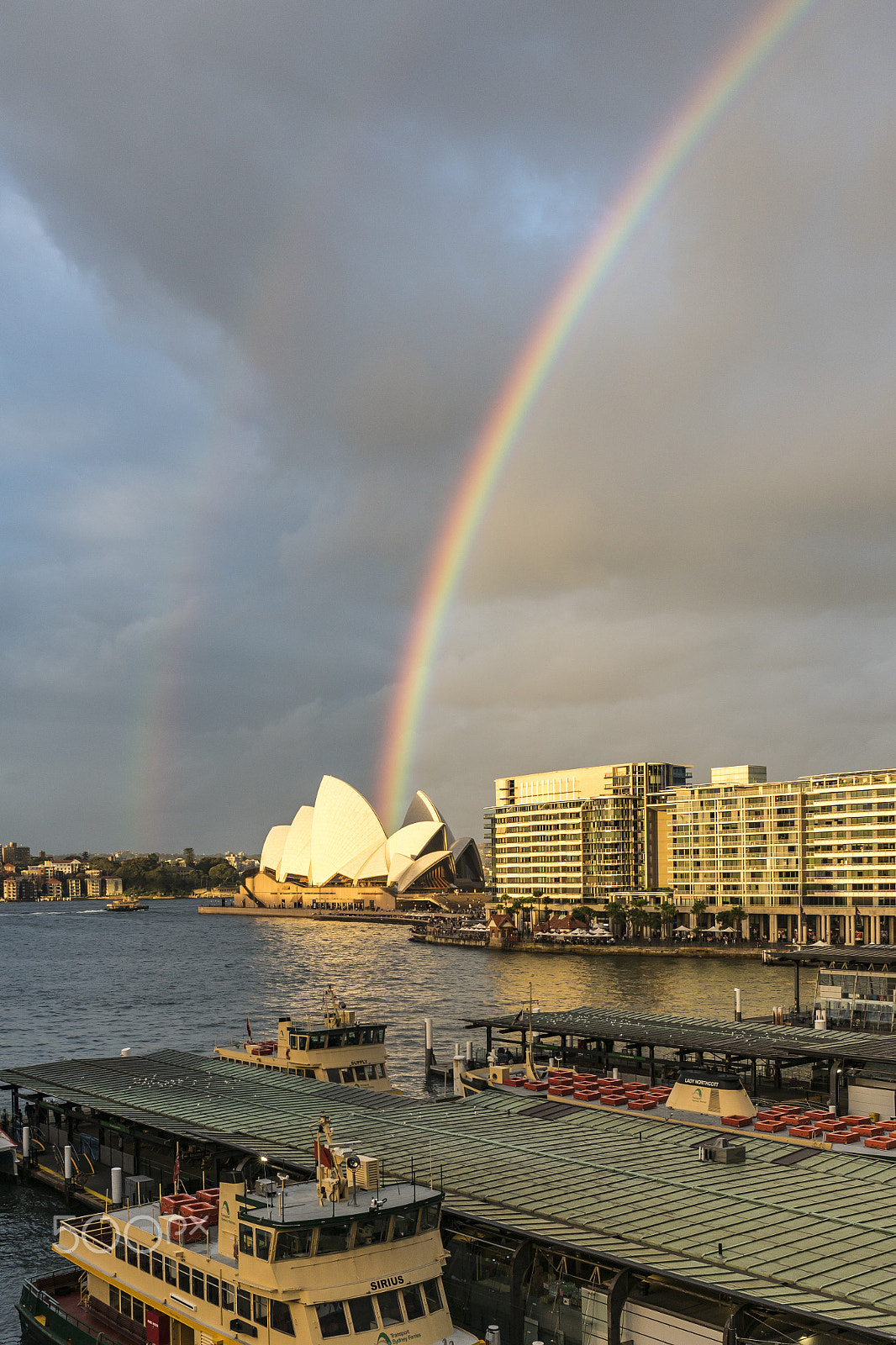 Sony a7R II + ZEISS Batis 25mm F2 sample photo. Rainbow before sunset photography