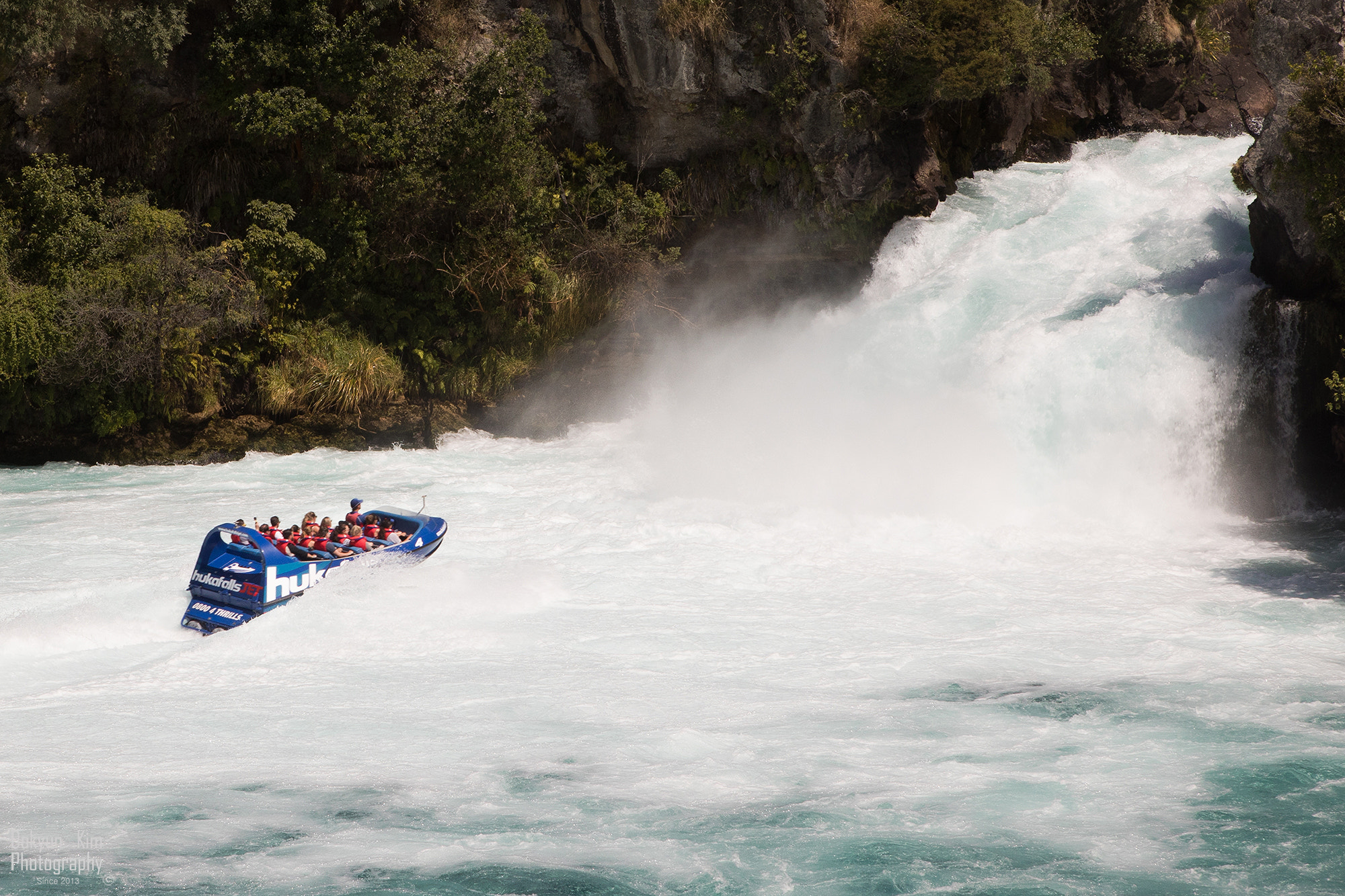 Canon EF 24-70mm F2.8L USM sample photo. Huka falls photography