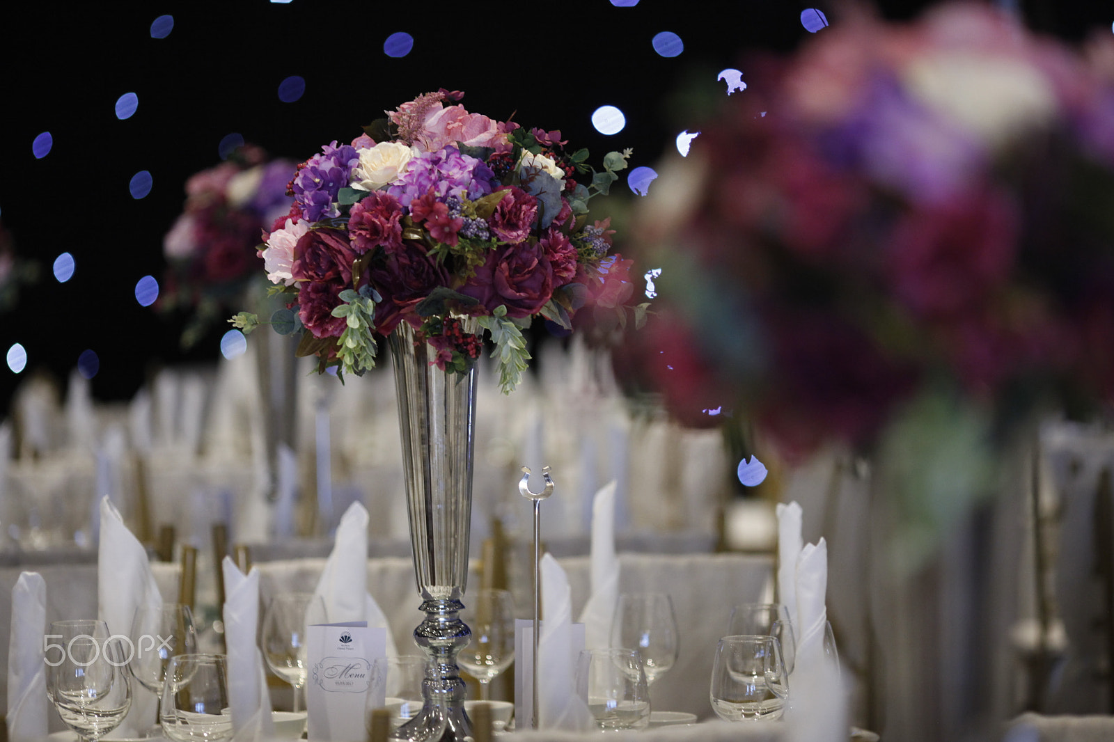 Canon EF 135mm F2L USM sample photo. Wedding event with decoration photography