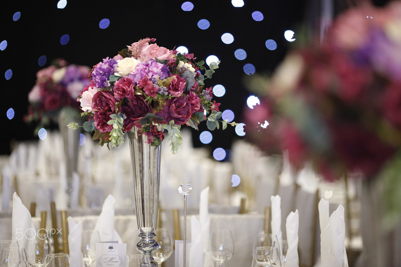 Canon EOS 5D Mark II + Canon EF 135mm F2L USM sample photo. Wedding event with decoration photography