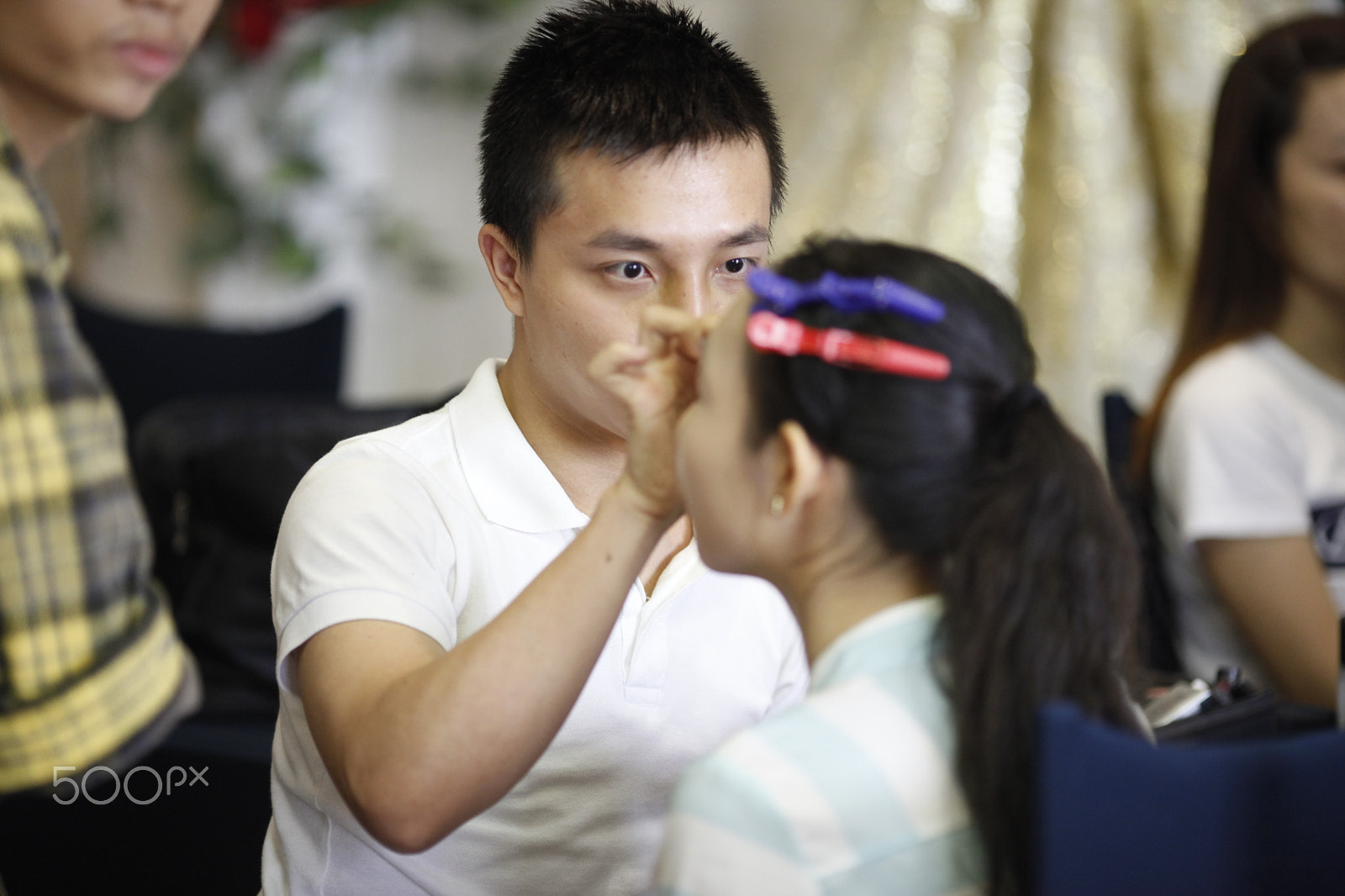 Canon EOS 5D Mark II + Canon EF 135mm F2L USM sample photo. Wedding event with decoration photography