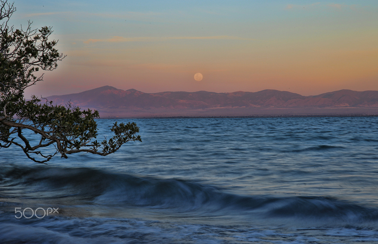 Sigma 24-105mm f/4 DG OS HSM | A sample photo. Moonrise 1 photography