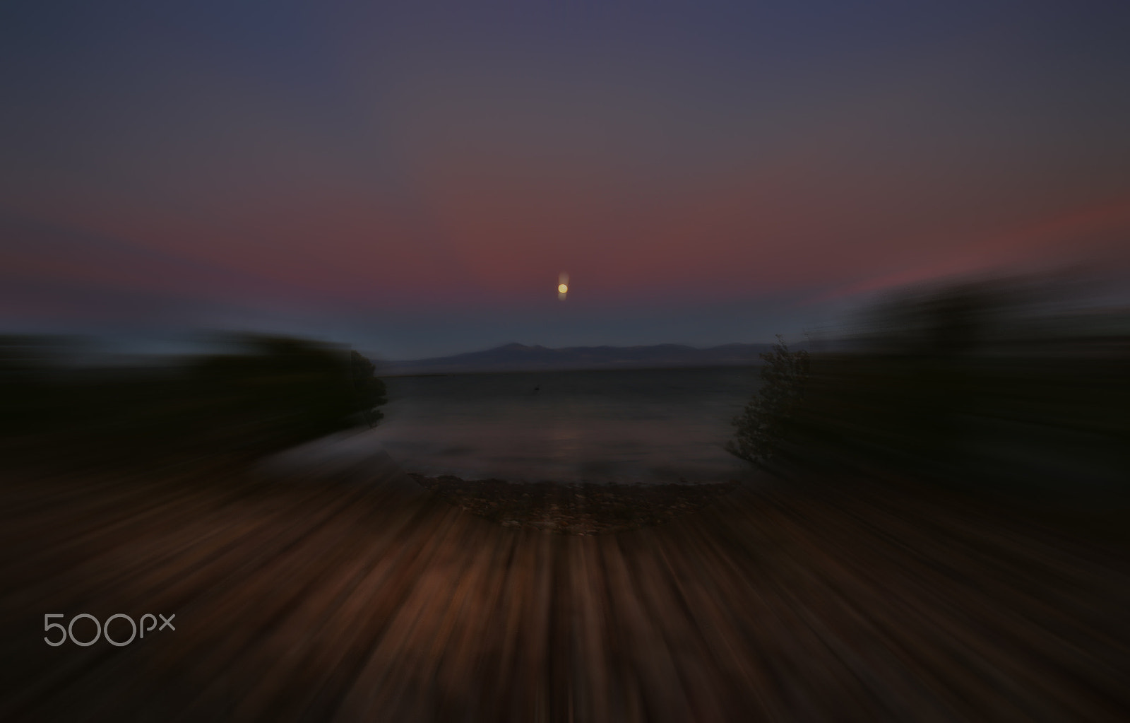 Sigma 24-105mm f/4 DG OS HSM | A sample photo. Moonrise photography
