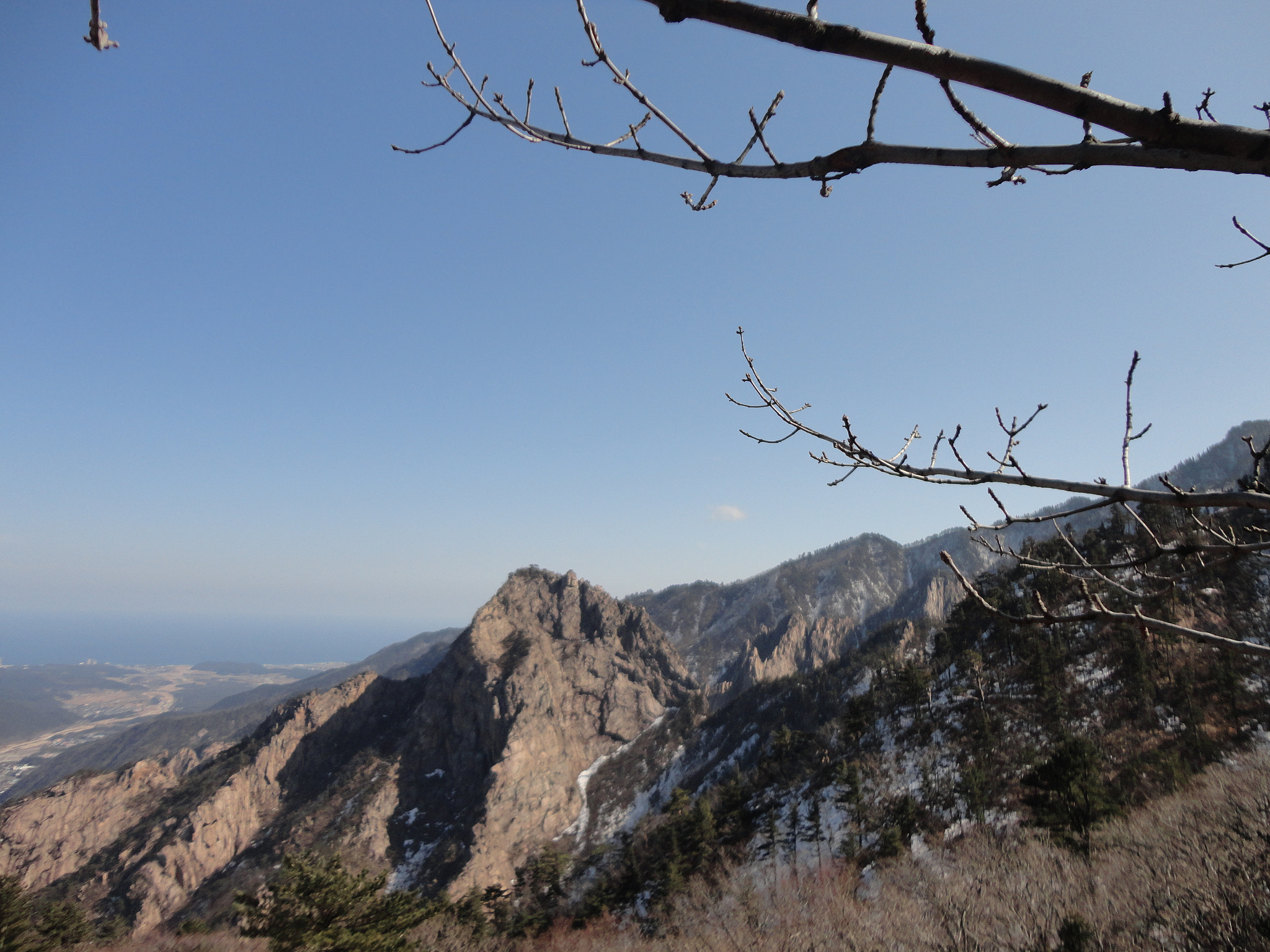 Sony DSC-W580 sample photo. Korea mountain photography