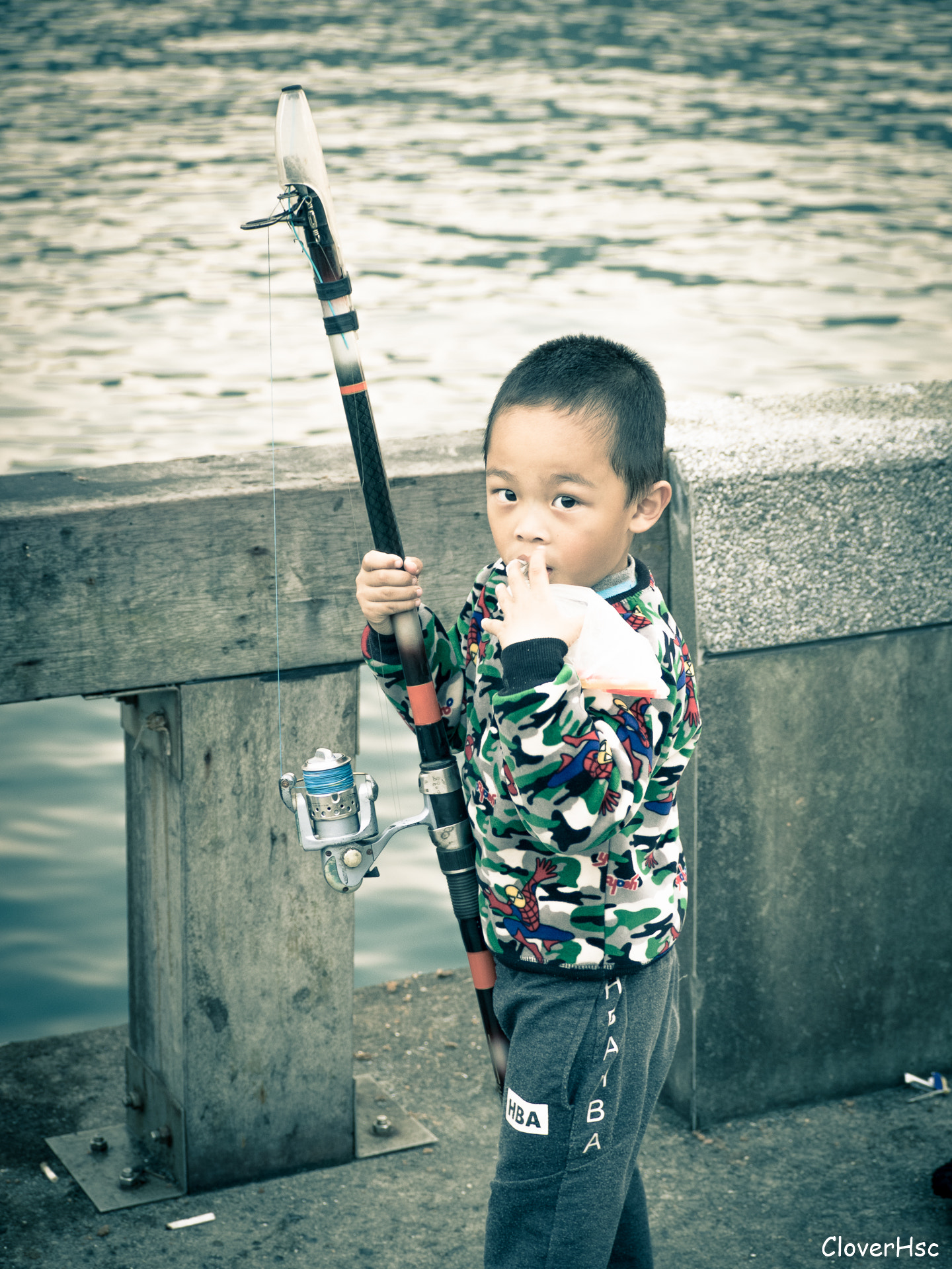 Olympus OM-D E-M1 sample photo. Fishing photography