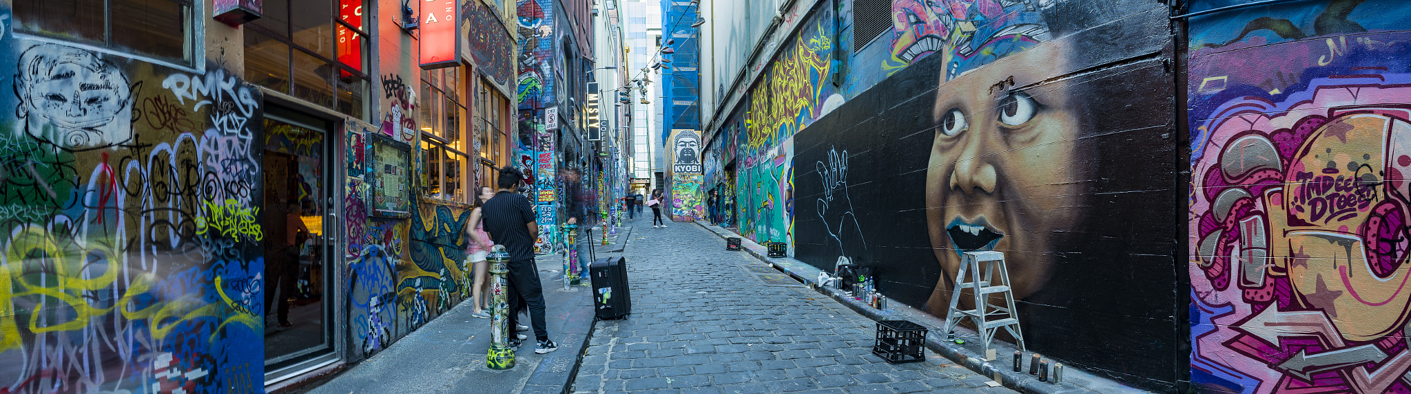 Sony a7 II sample photo. Laneways photography