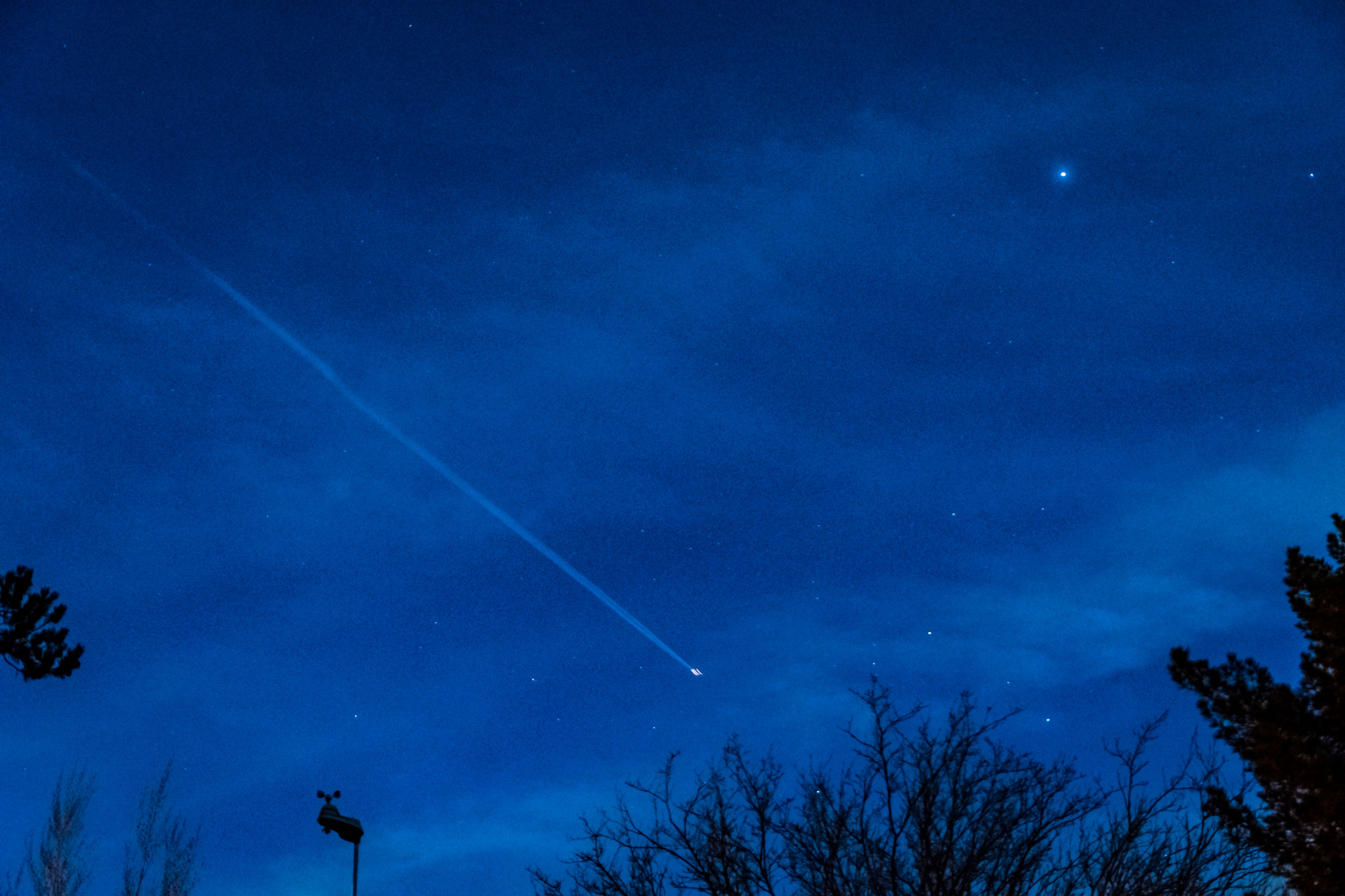 Nikon D500 sample photo. Sirsus a b in the night sky photography