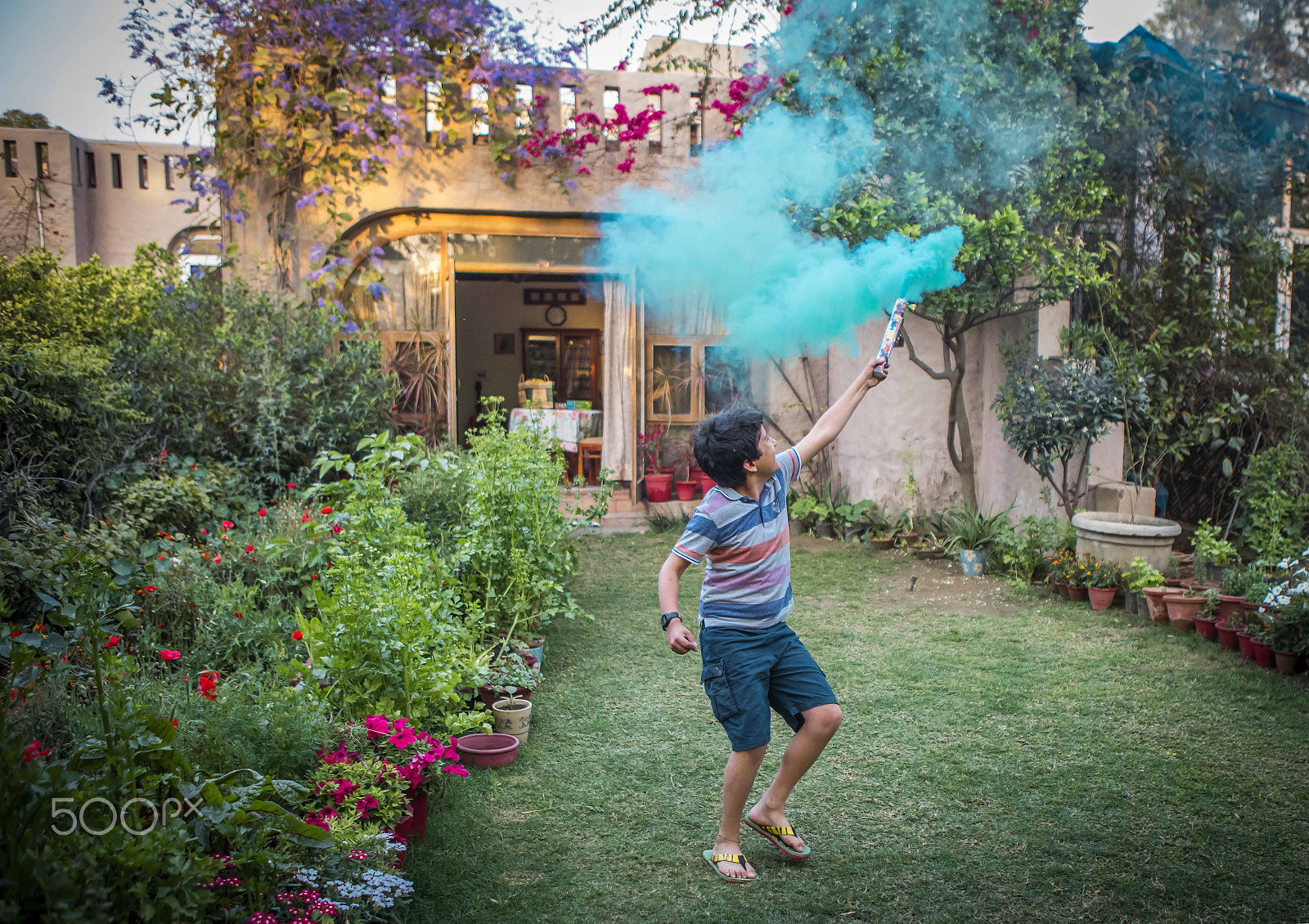 Canon EF 24-70mm F2.8L USM sample photo. Holi - riot of colors photography