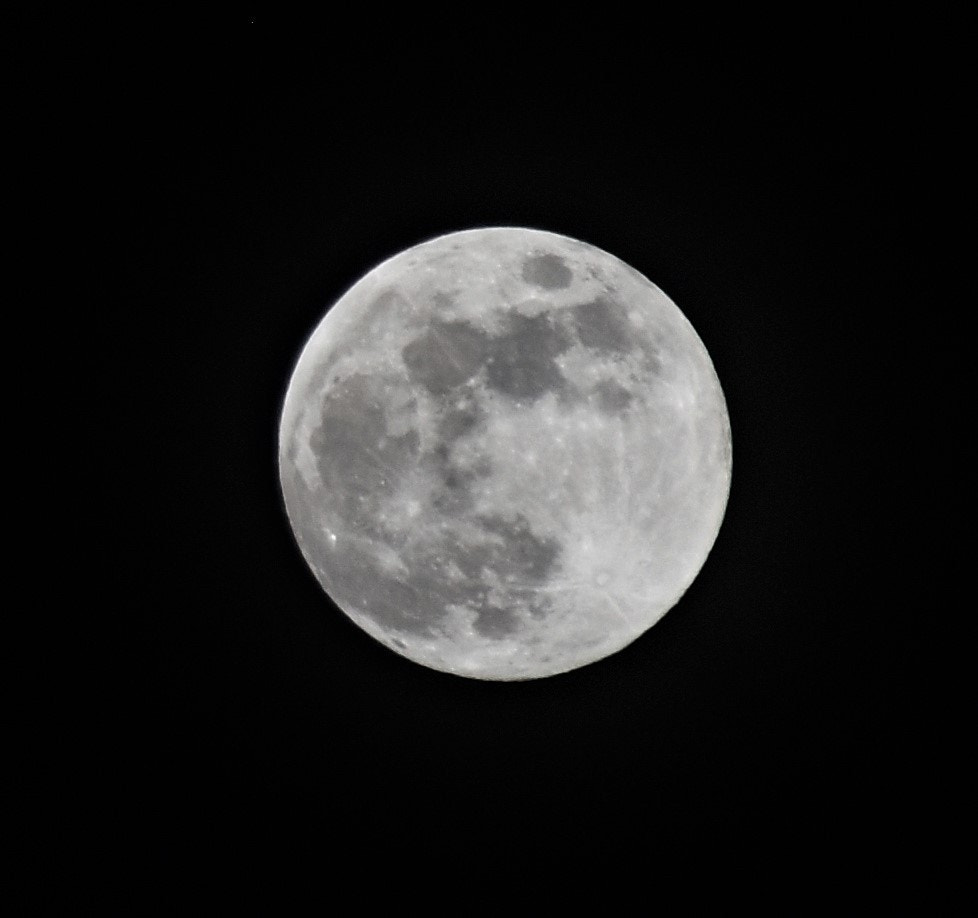 Nikon D7200 sample photo. Full moon photography