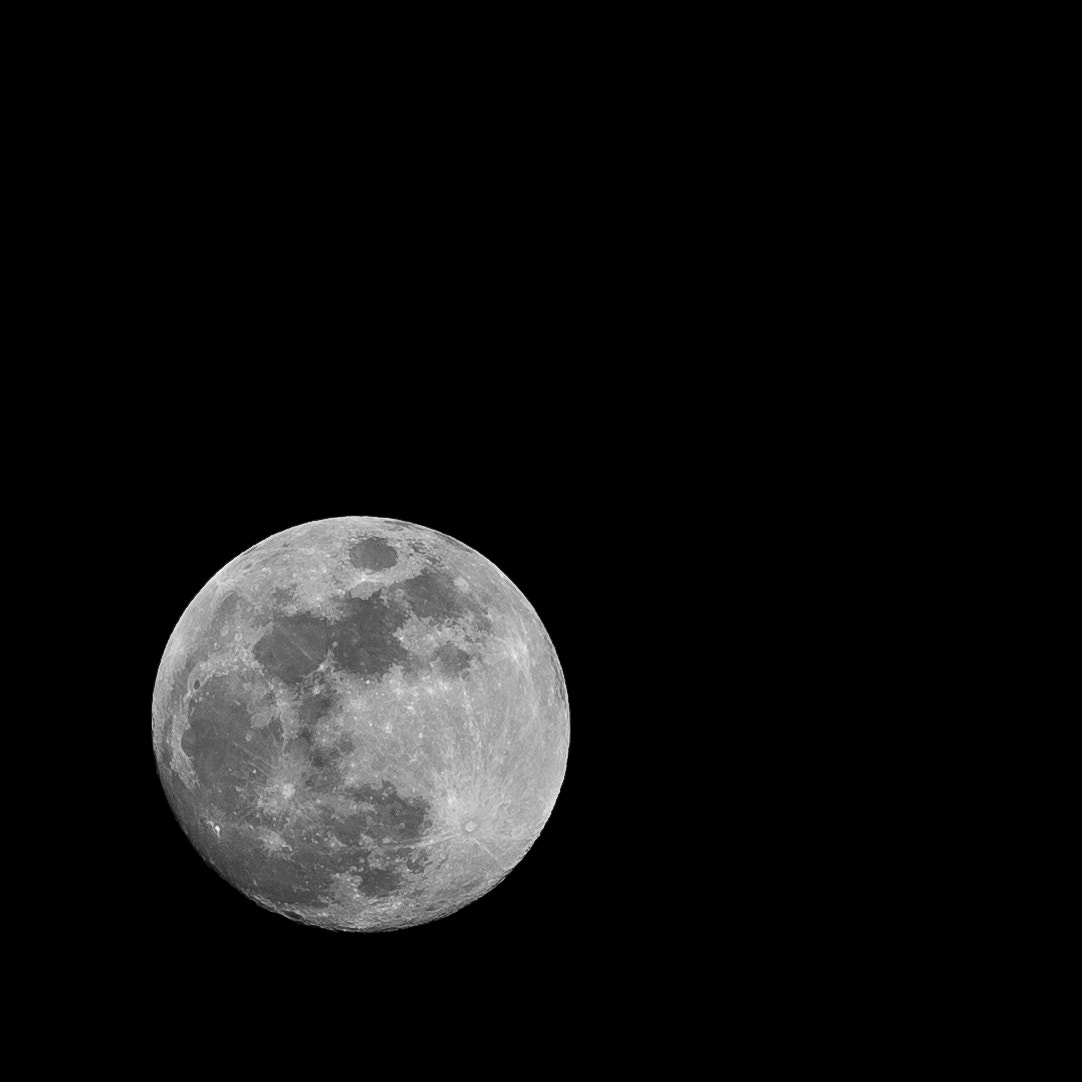 Canon EF 70-200mm F2.8L USM sample photo. Moon² photography