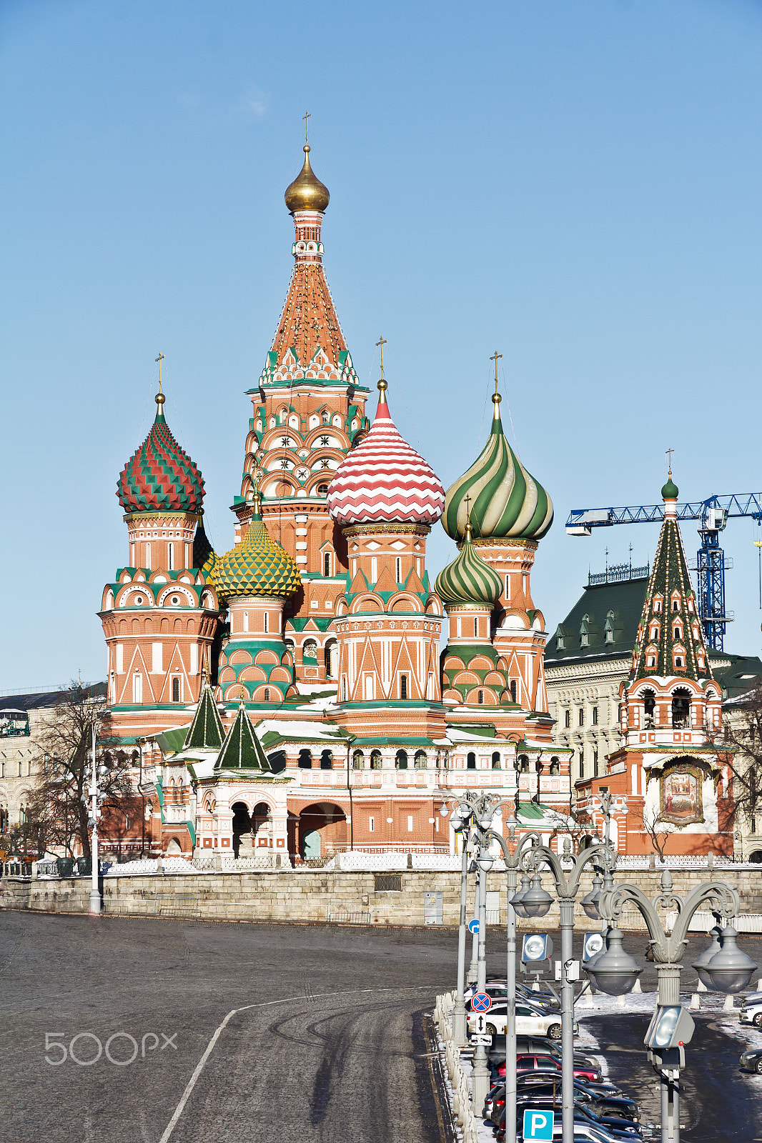 Canon EOS 550D (EOS Rebel T2i / EOS Kiss X4) sample photo. St. basil's cathedral on red square in moscow, rus photography