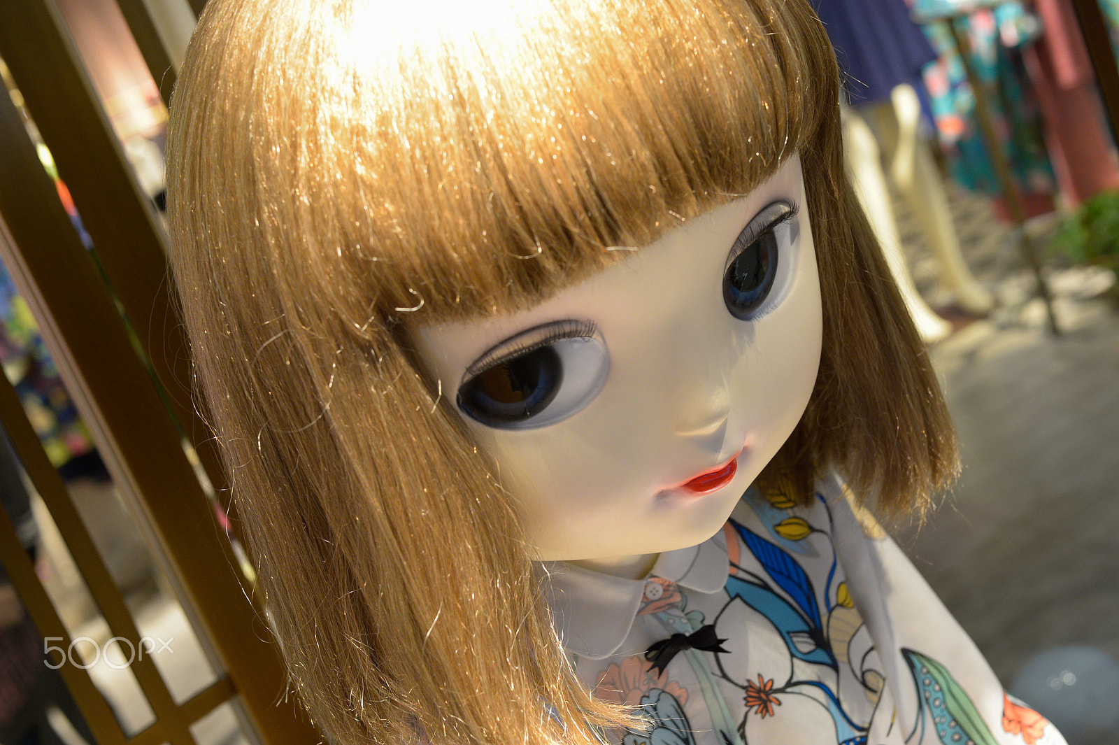 Nikon Df + Sigma 50mm F1.4 DG HSM Art sample photo. As a big head doll clothing show photography