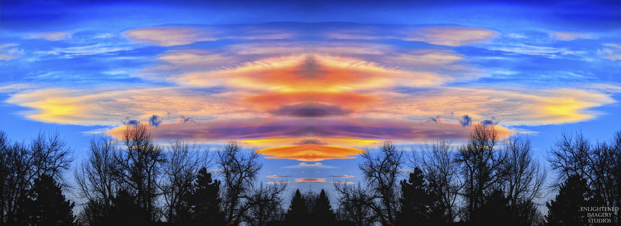 Sigma 70-300mm F4-5.6 APO DG Macro sample photo. The rorschach clouds photography