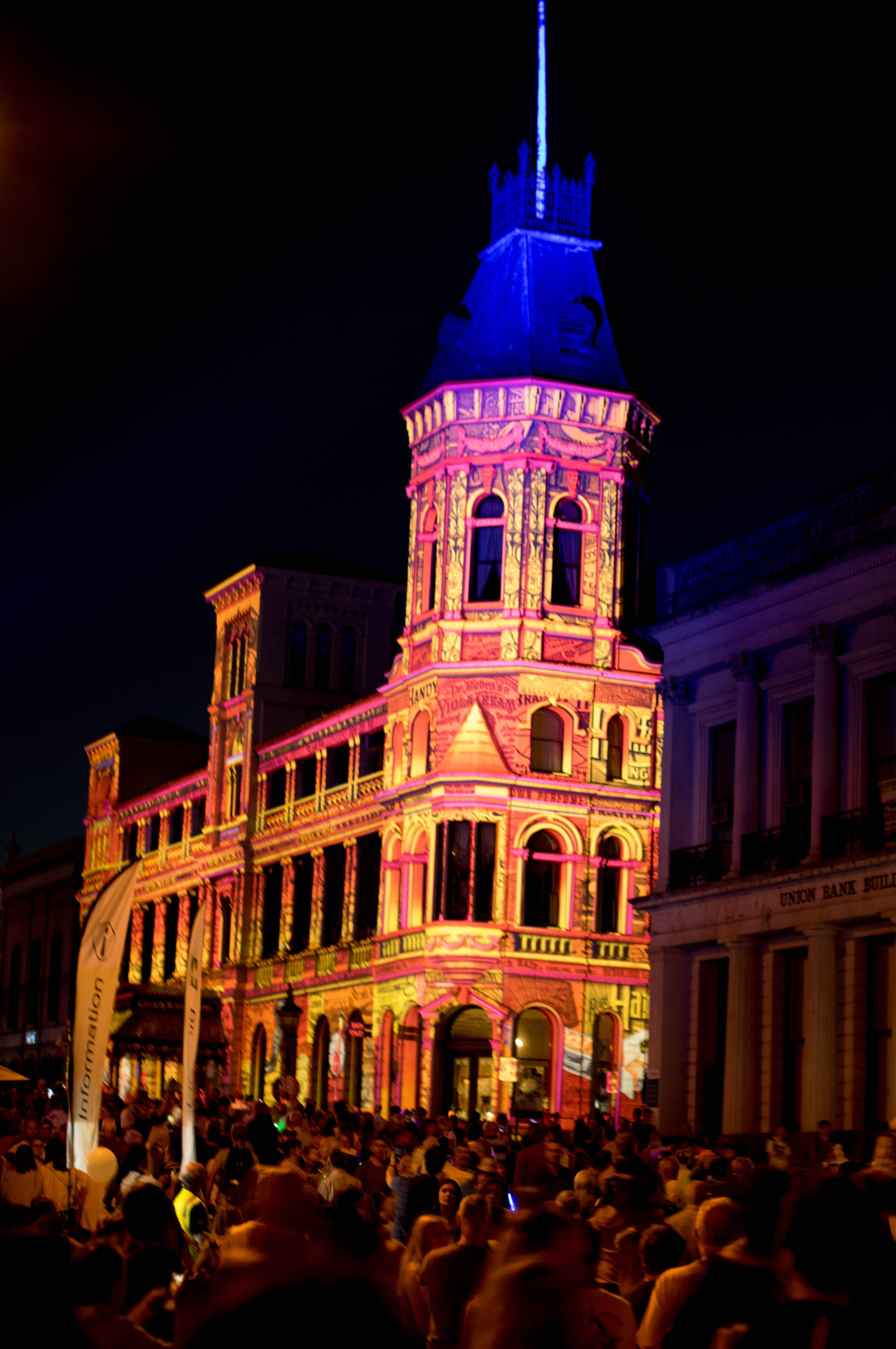 Pentax K-3 II sample photo. Ballarat white night festival photography