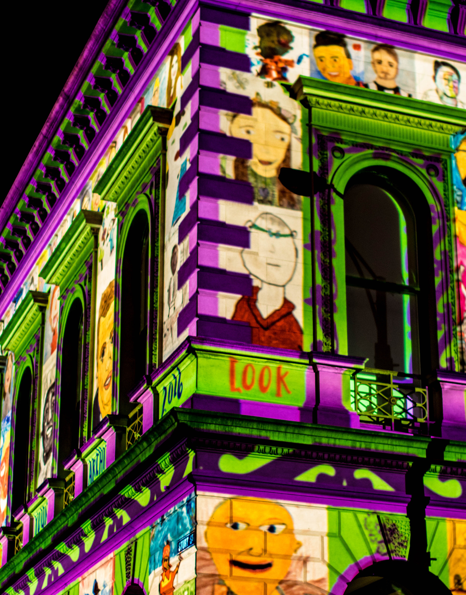 Sigma 50mm F1.4 EX DG HSM sample photo. Ballarat white night festival photography