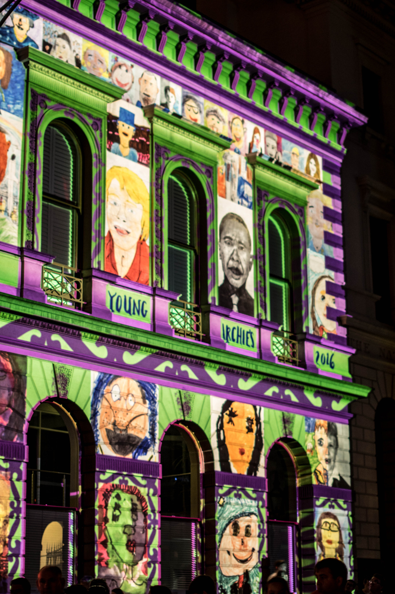 Sigma 50mm F1.4 EX DG HSM sample photo. Ballarat white night festival photography