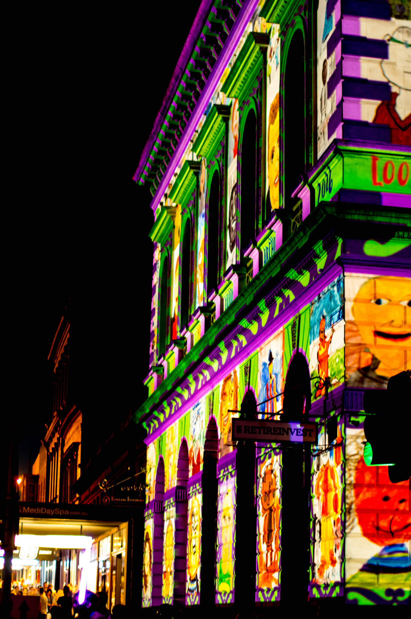 Sigma 50mm F1.4 EX DG HSM sample photo. Ballarat white night festival photography