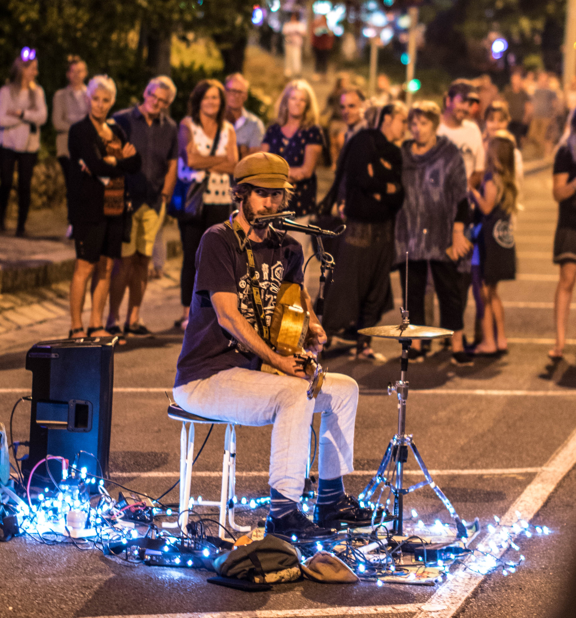 Pentax K-3 II sample photo. Ballarat white night festival photography