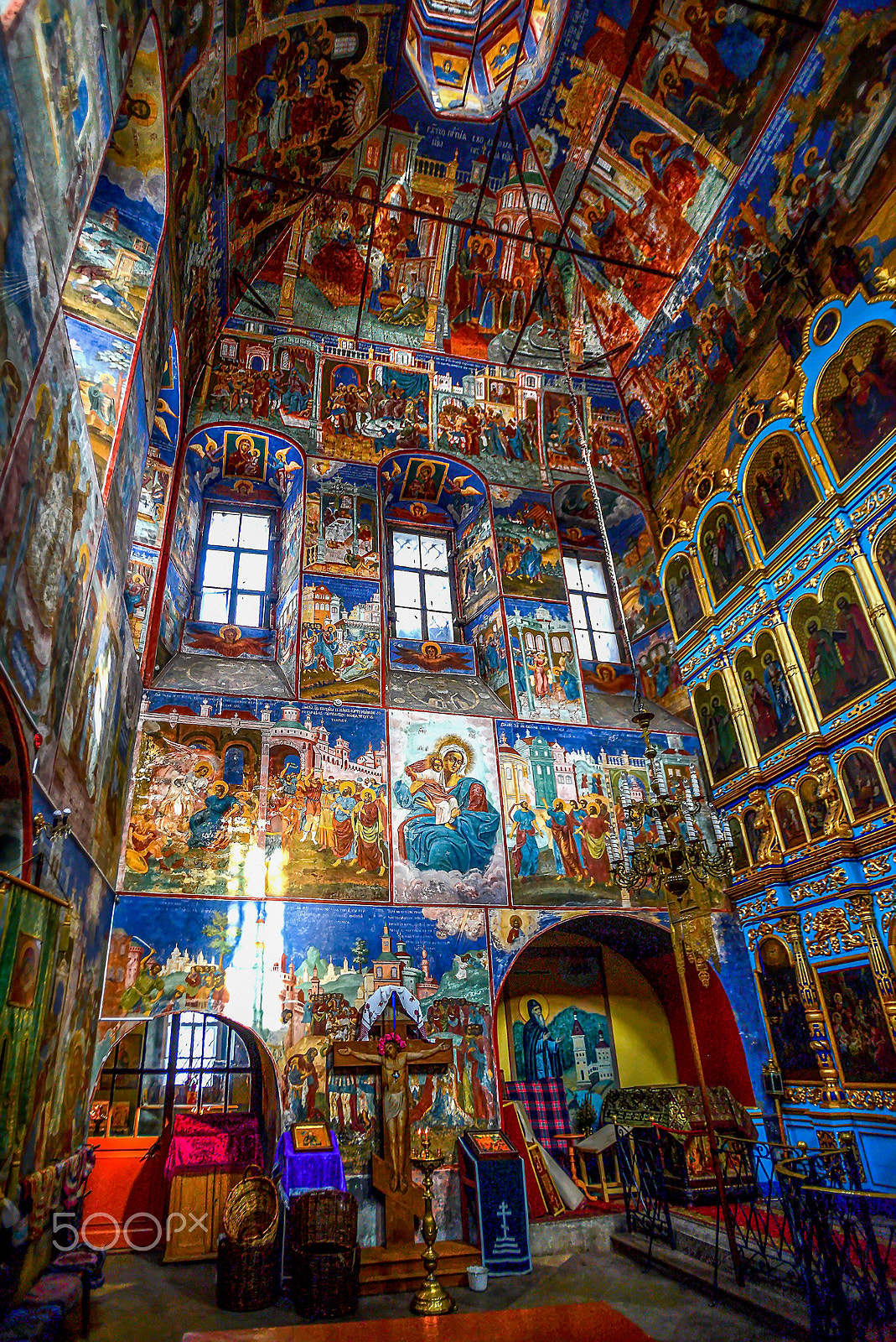 Nikon D600 sample photo. Роспись древних храмов Руси. photography